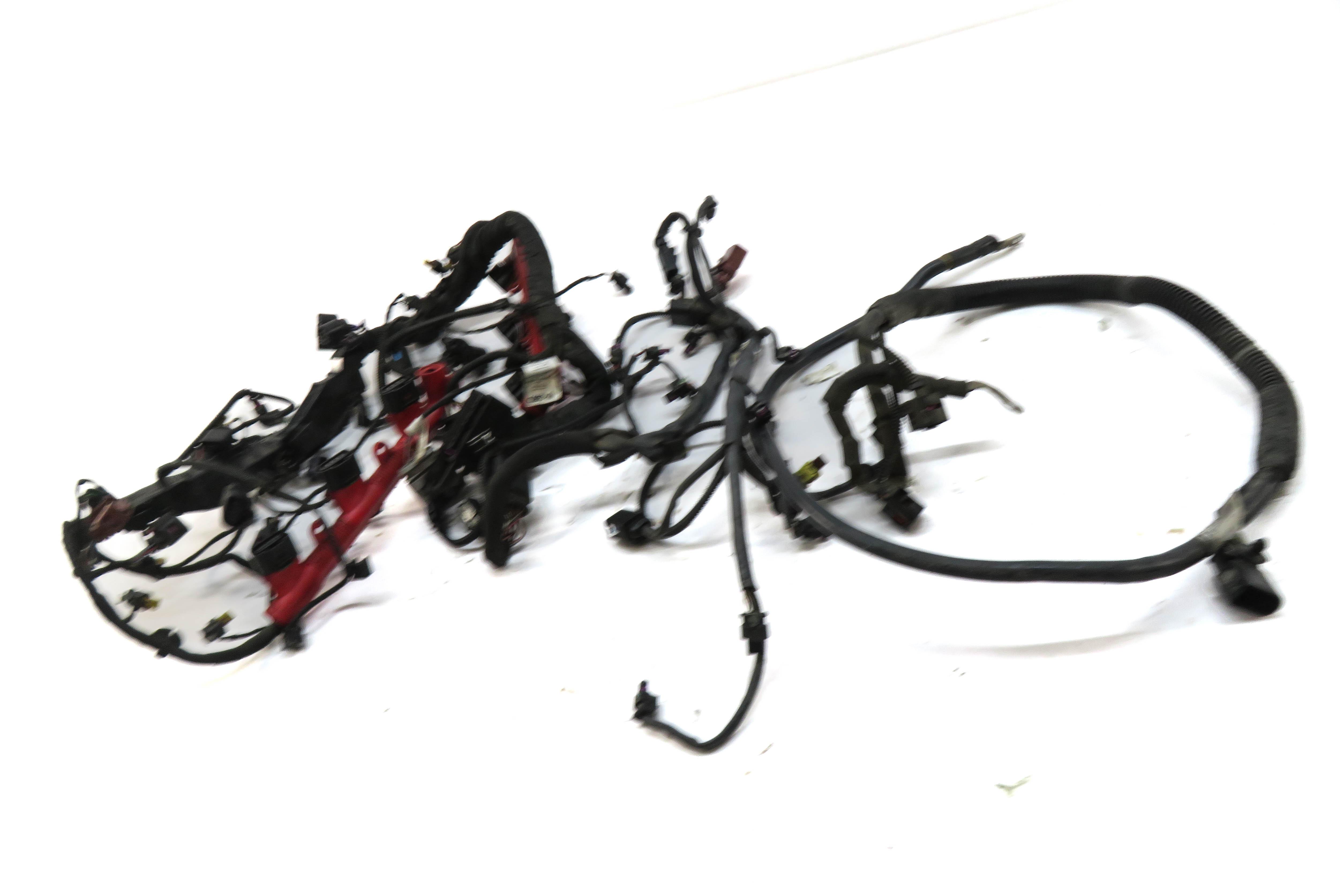 2017 AUDI Q7 (4M) 3.0L SUPER CREC ENGINE WIRING HARNESS (HAD LED LIGHTS) — exact item pictured