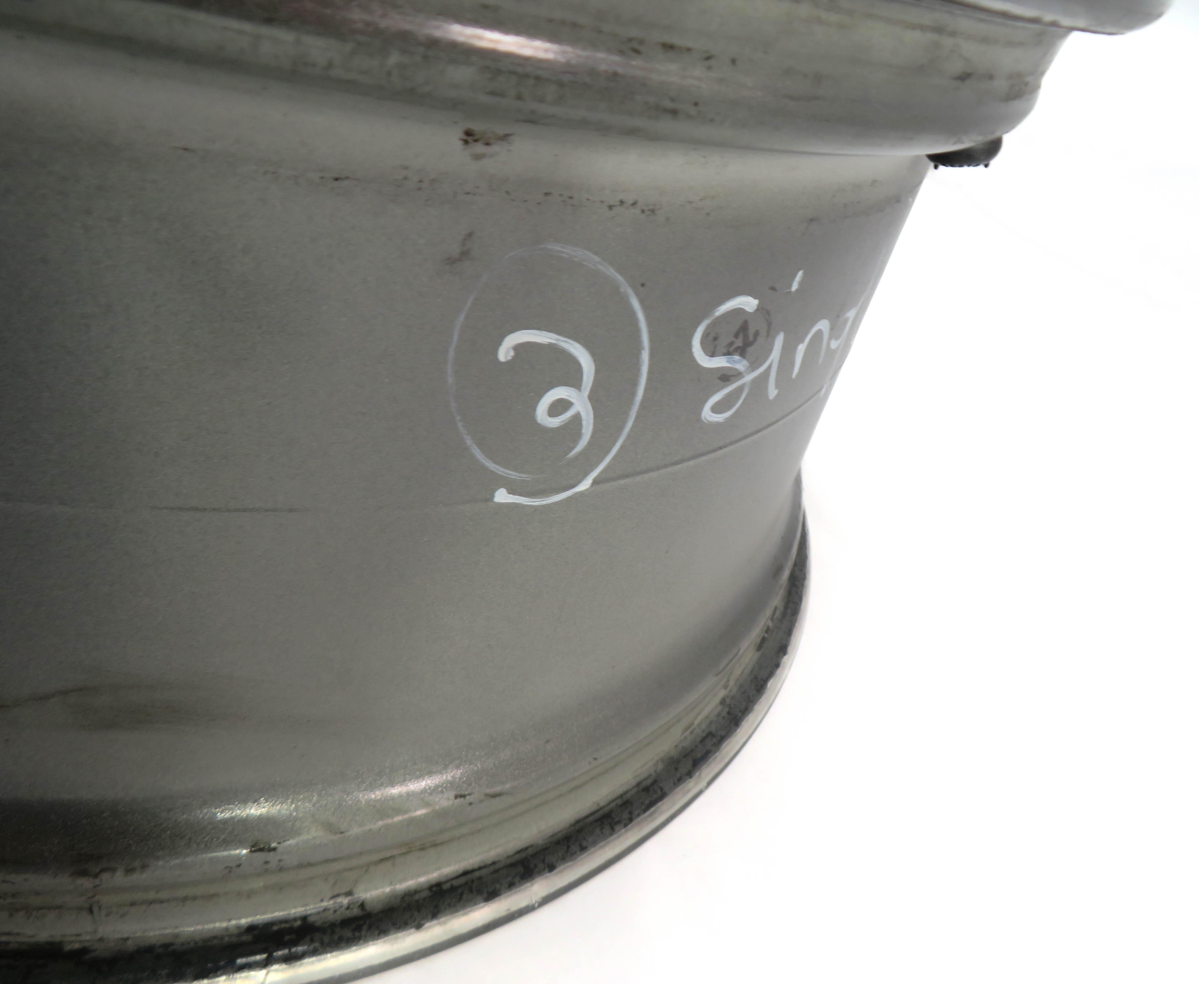 17-19 AUDI Q7 4M 20x9 ALUMINUM ALLOY 10-SPOKE WHEEL RIM GRAY SILVER 4M0601025AD — exact item pictured