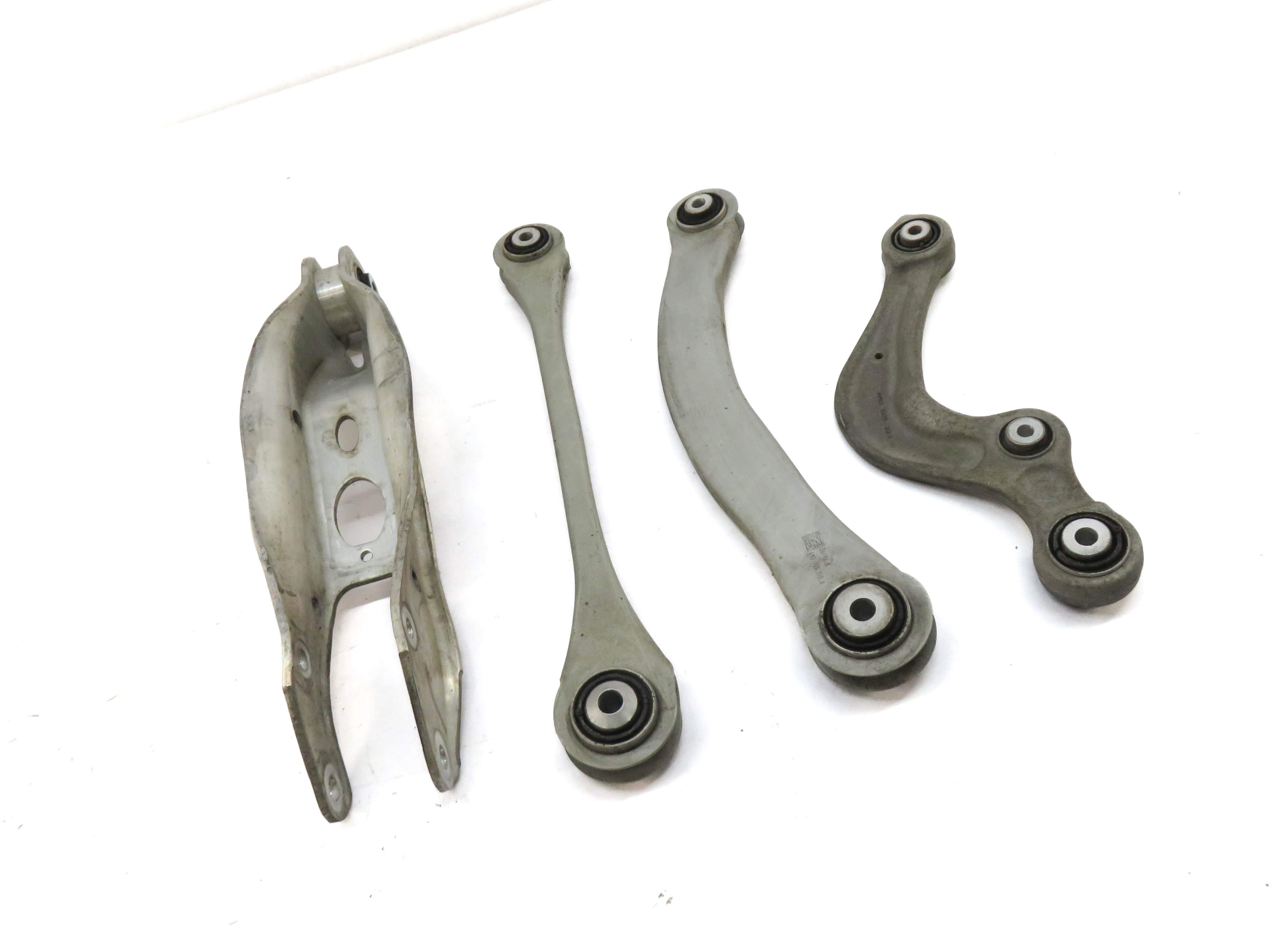 2017-2022 AUDI Q7 (4M) REAR RIGHT PASSENGER UPPER LOWER CONTROL ARM SET/4 — exact item pictured