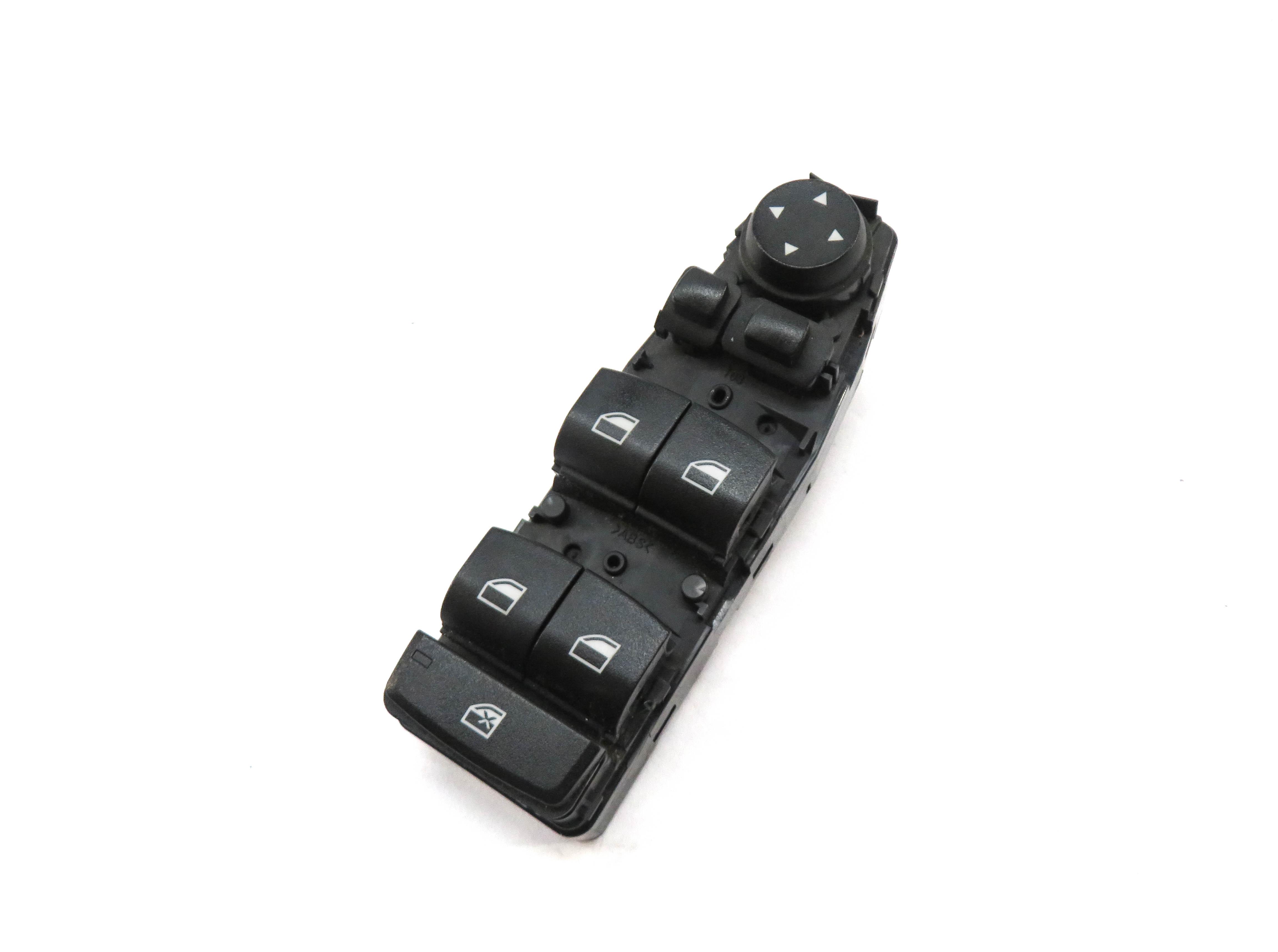 12-19 BMW 3 4 M3 X3 X4 SERIES FRONT LEFT DRIVER WINDOW SWITCH P-FOLD (BLACK) — exact item pictured