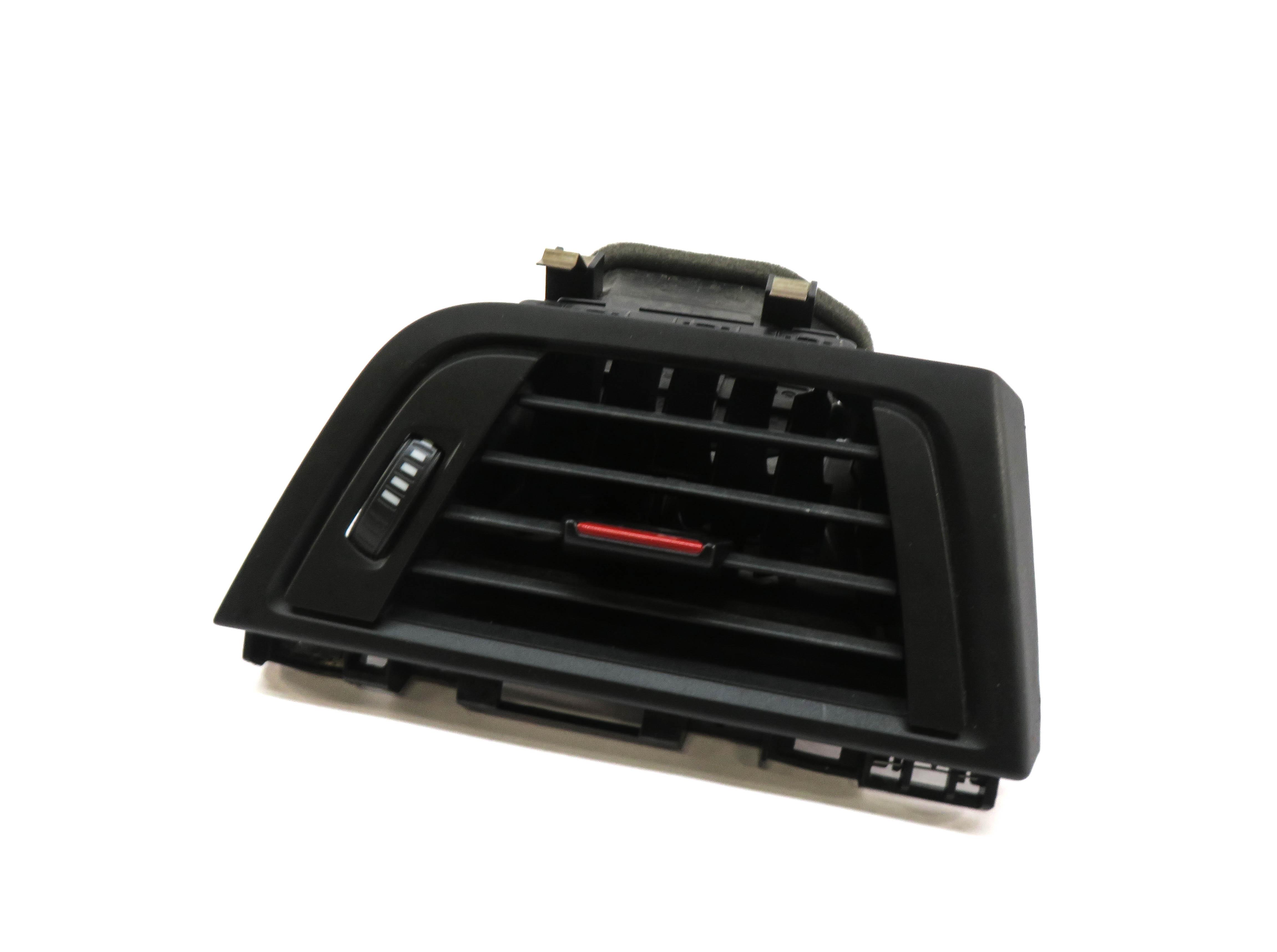 2012 BMW 335i (F30) FRONT RIGHT PASSENGER DASH AC HEATER AIR VENT (BLACK w/ RED) — exact item pictured