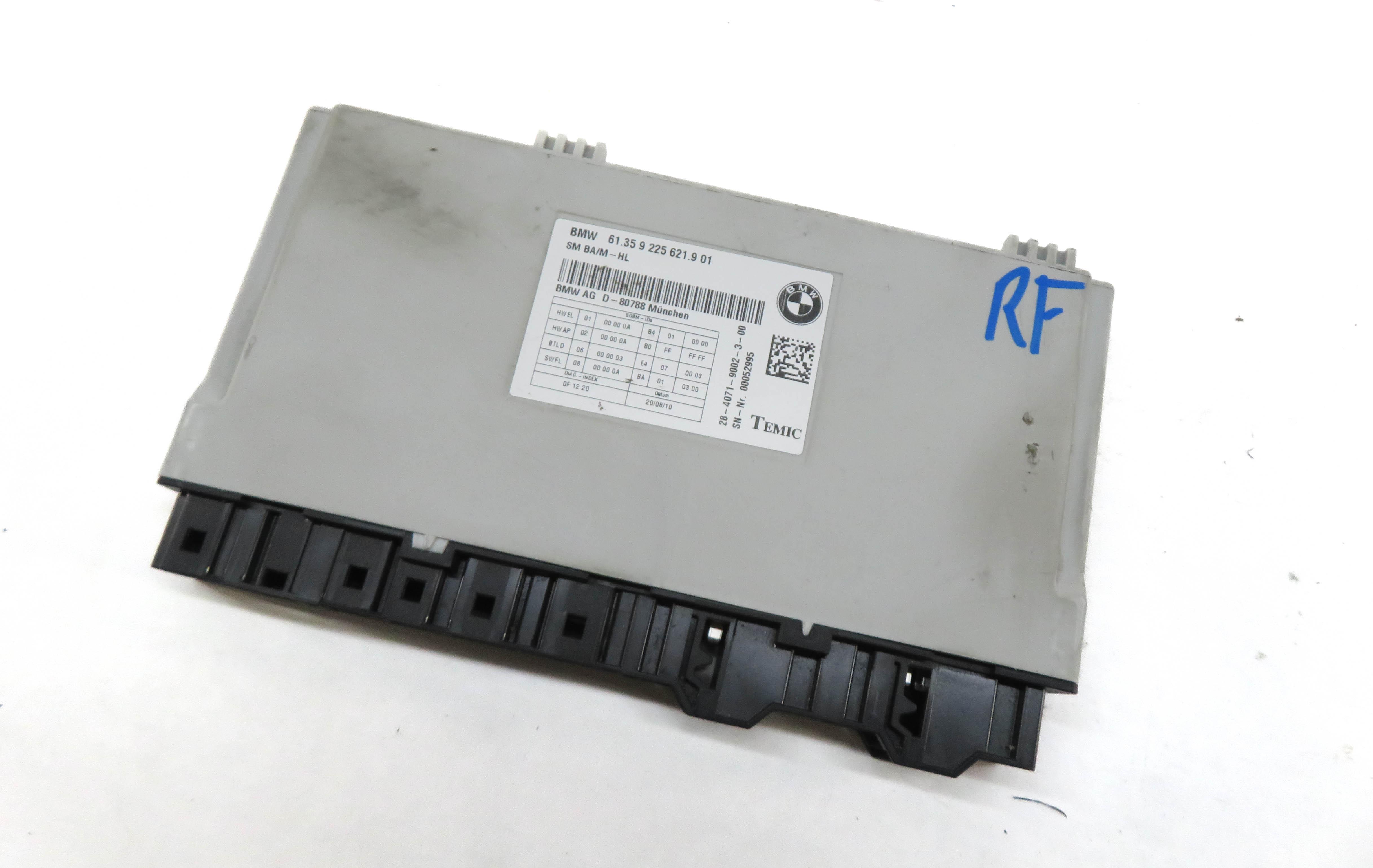12-19 BMW 328i 335i 535i 550i 750i M5 M6 X3 X4 - RIGHT FRONT SEAT CONTROL MODULE — exact item pictured