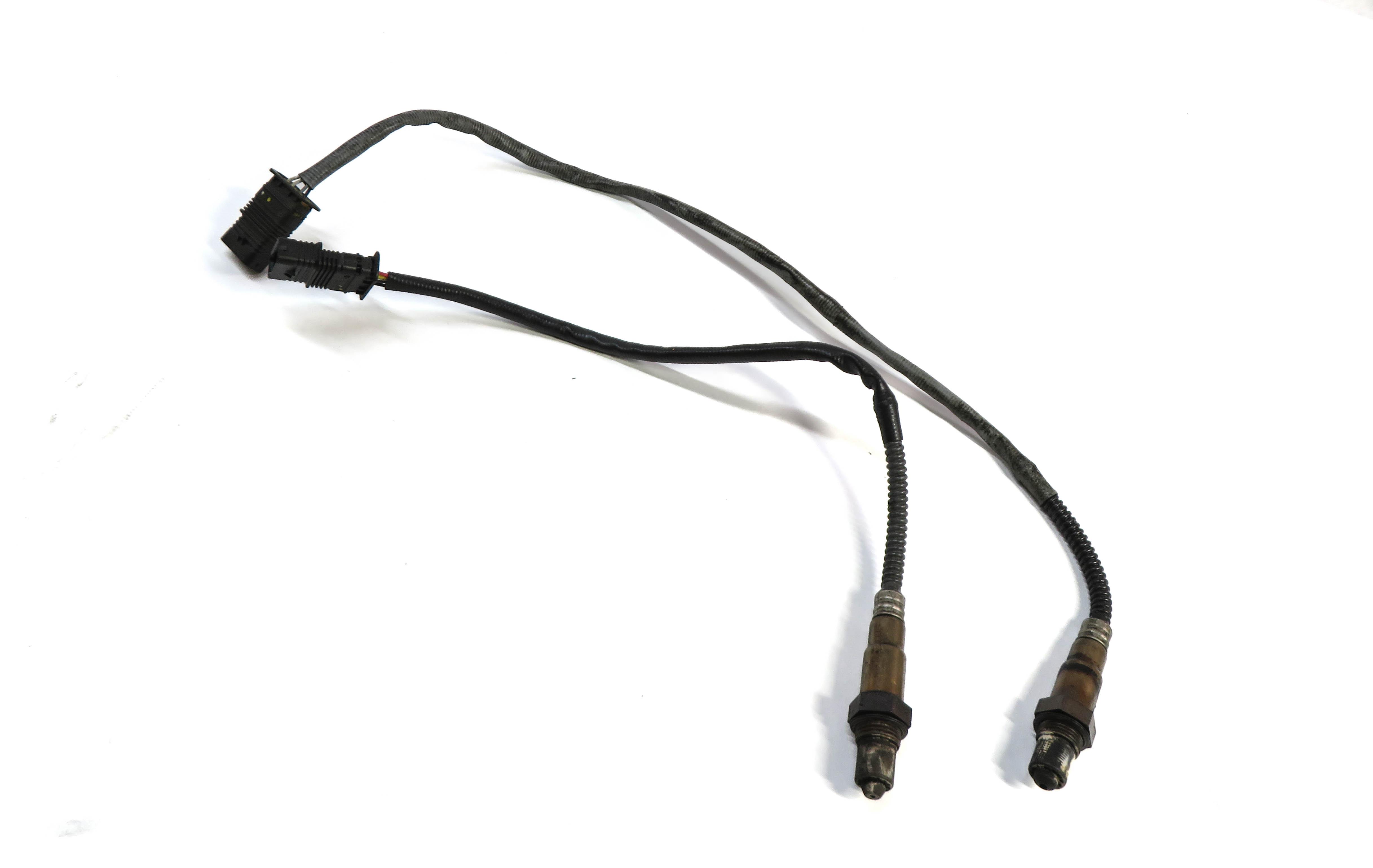 2011 BMW 535i (F10) 3.0L N55 TURBO ENGINE O2 OXYGEN SENSOR SET/2 PRE POST CAT — exact item pictured