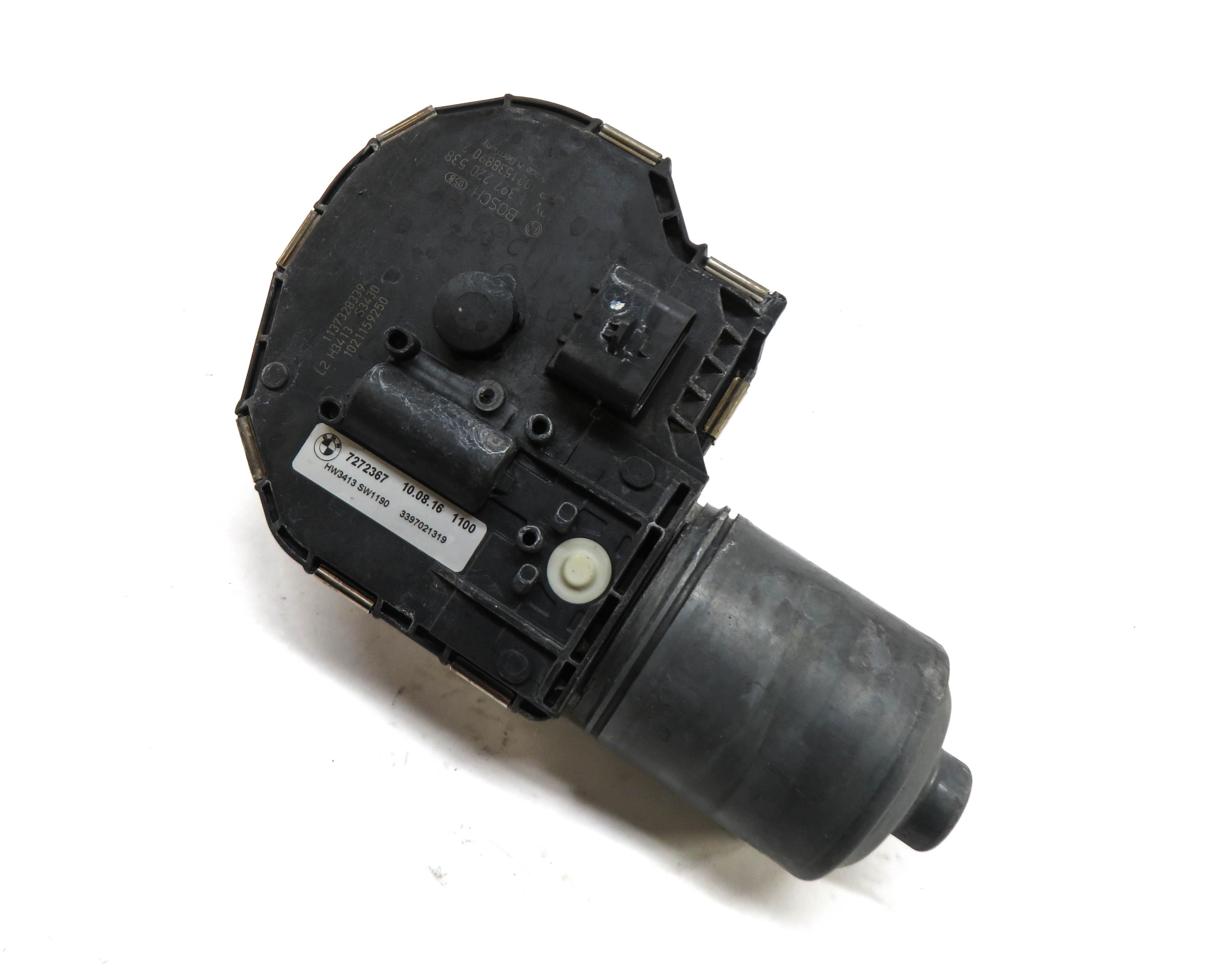 2011 BMW 535i (F10) FRONT WINDSHIELD WIPER MOTOR 7272367 — exact item pictured