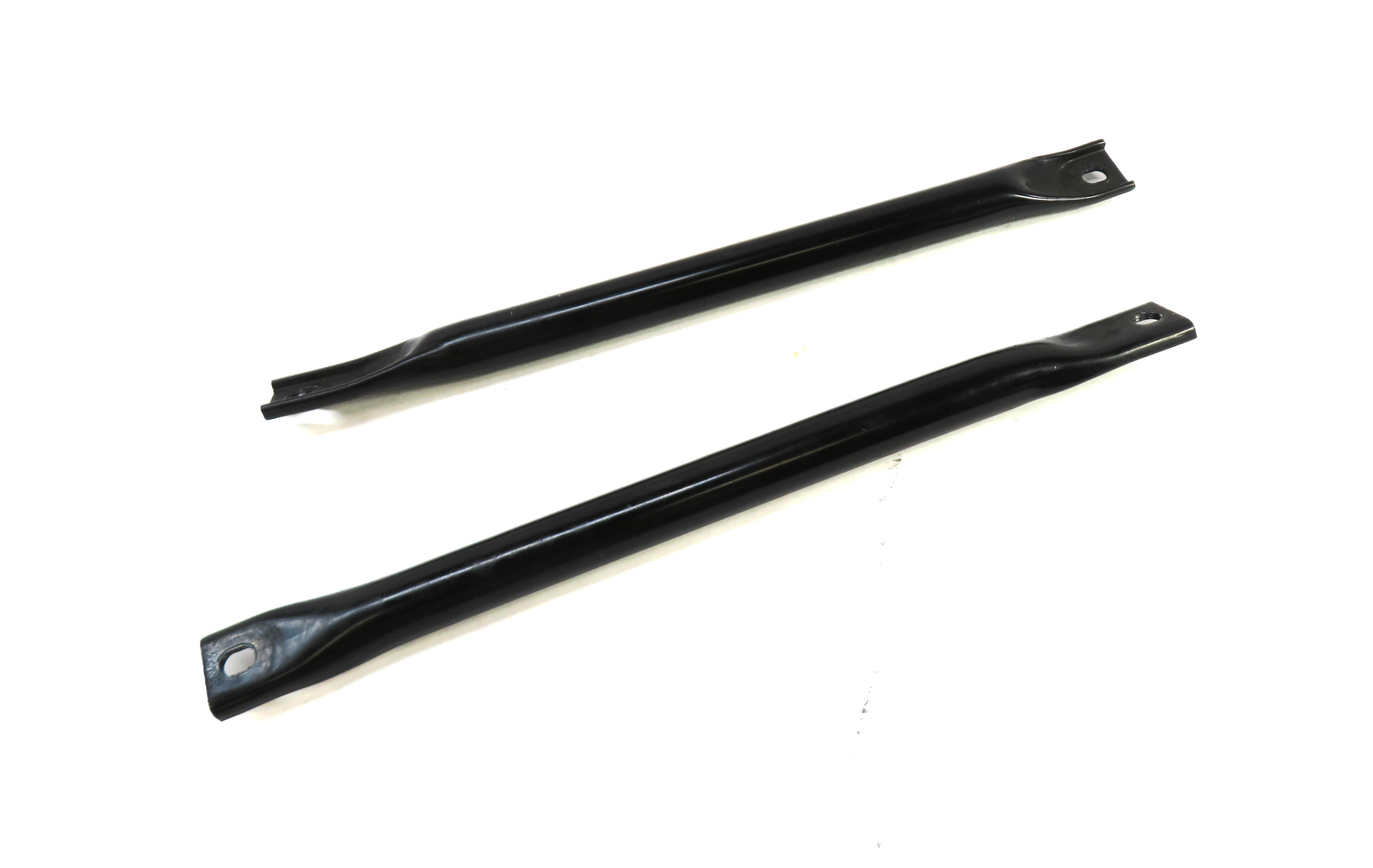 2011 BMW 535i (F10) FRONT LEFT RIGHT RADIATOR SUPPORT BRACE BARS 7180318 7180317 — exact item pictured