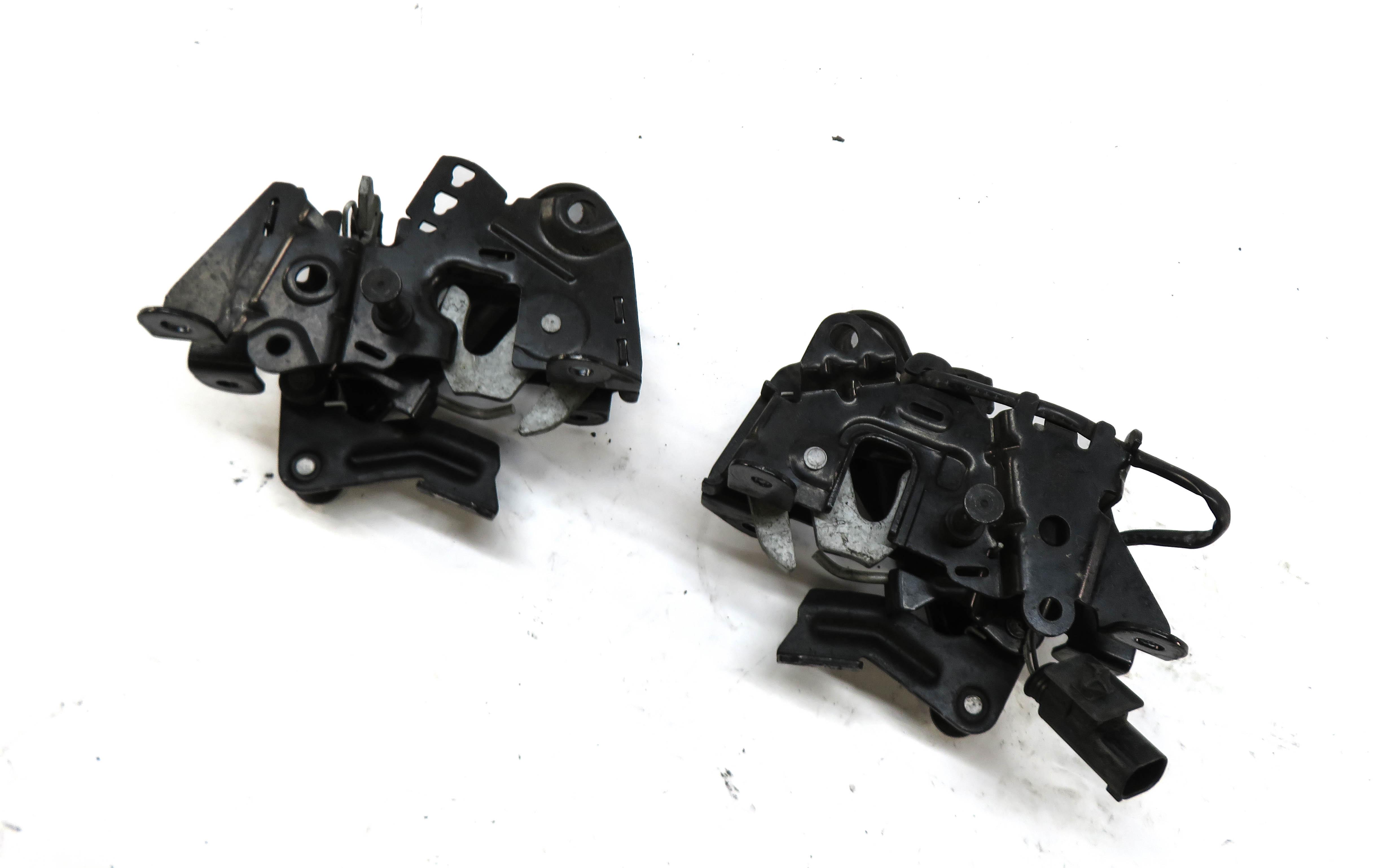 2011 BMW 535i (F10) HOOD LOWER LEFT RIGHT LATCH SET/2 7183762 7206453 — exact item pictured