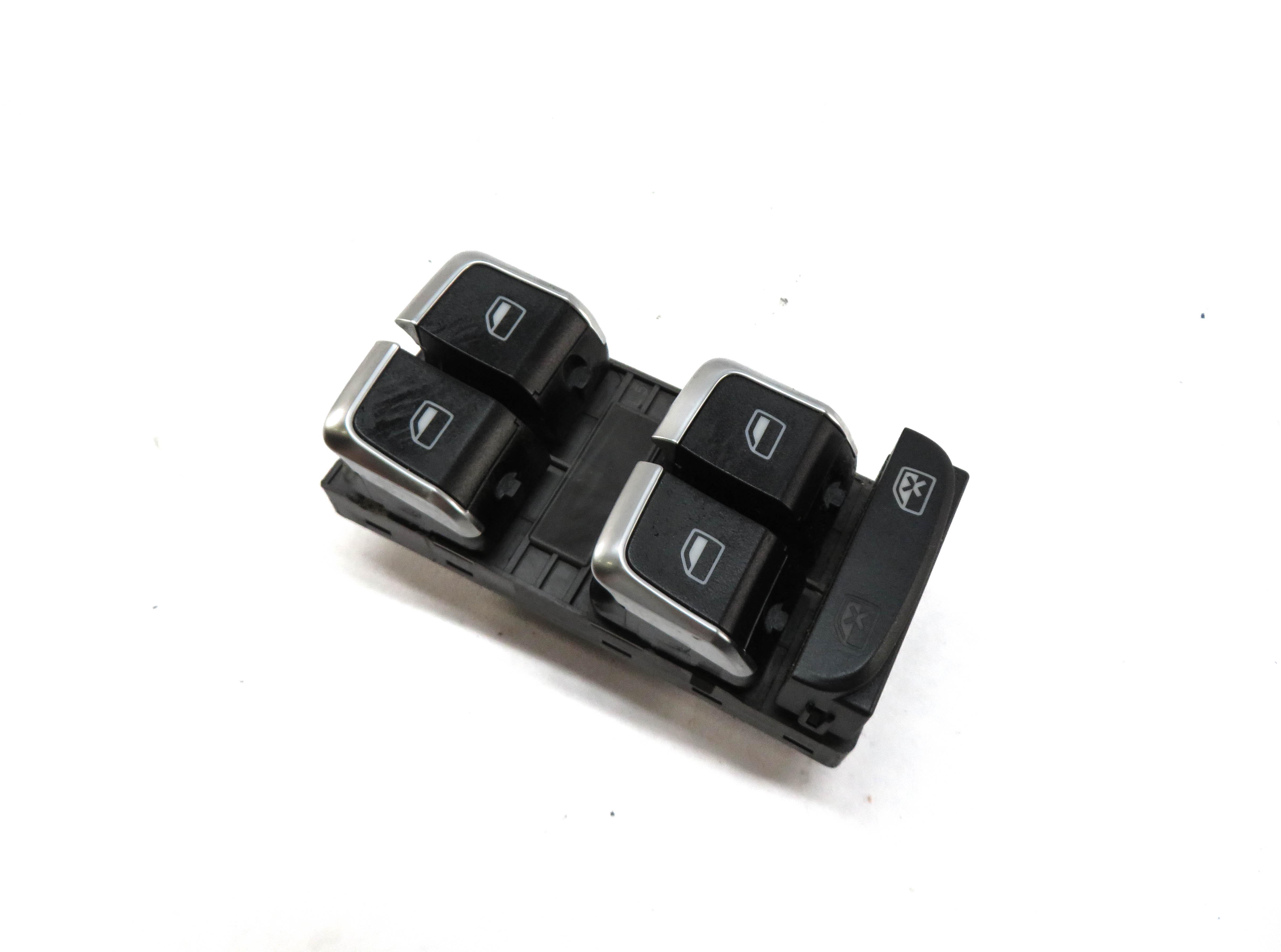 13-17 AUDI A4 Q5 S4 SQ5 ALLROAD B8 8K 8R LEFT DRIVER MASTER WINDOW SWITCH BLACK — exact item pictured