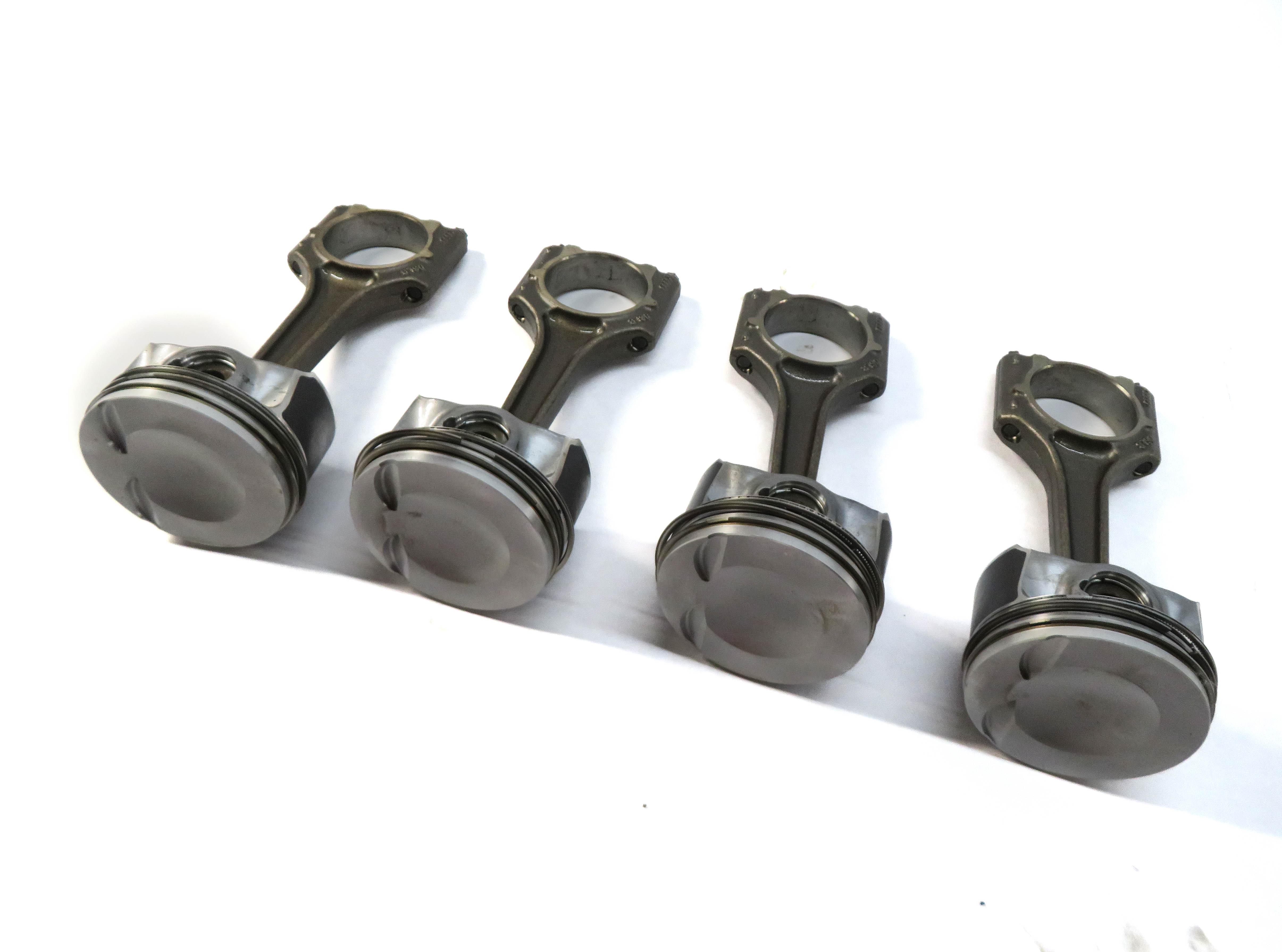 11-18 VW / AUDI - A3 A4 A5 A6 Q5 TT BEETLE JETTA TIGUAN - 2.0L TURBO PISTON SET — exact item pictured