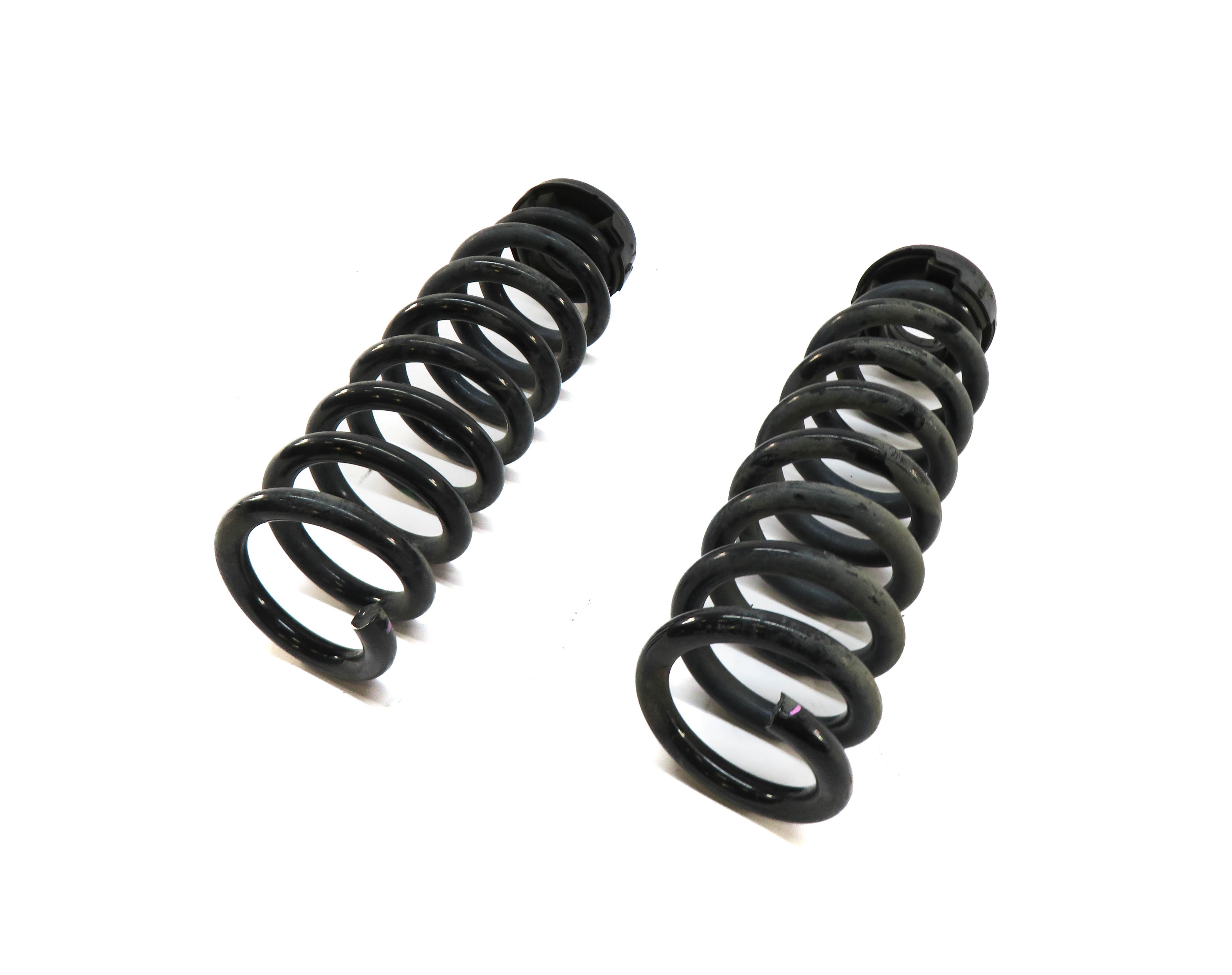 2015-2021 MERCEDES C-CLASS (W205) LEFT & RIGHT REAR SUSPENSION COIL SPRING SET-2 — exact item pictured