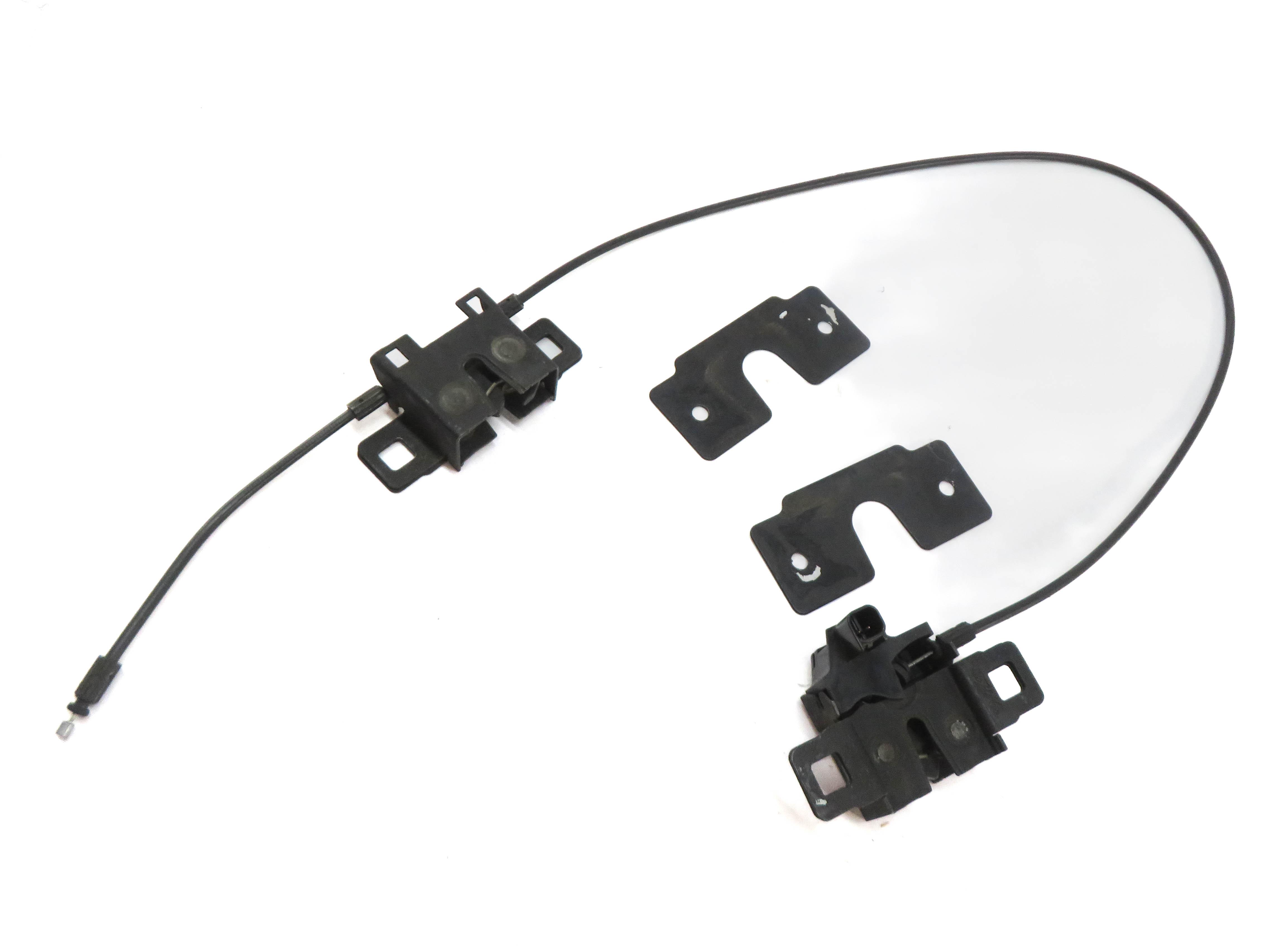 2012 RANGE ROVER SPORT L320 FRONT HOOD LOCK LATCH SET/2 w/ CABLES AH22-16A938-AB — exact item pictured