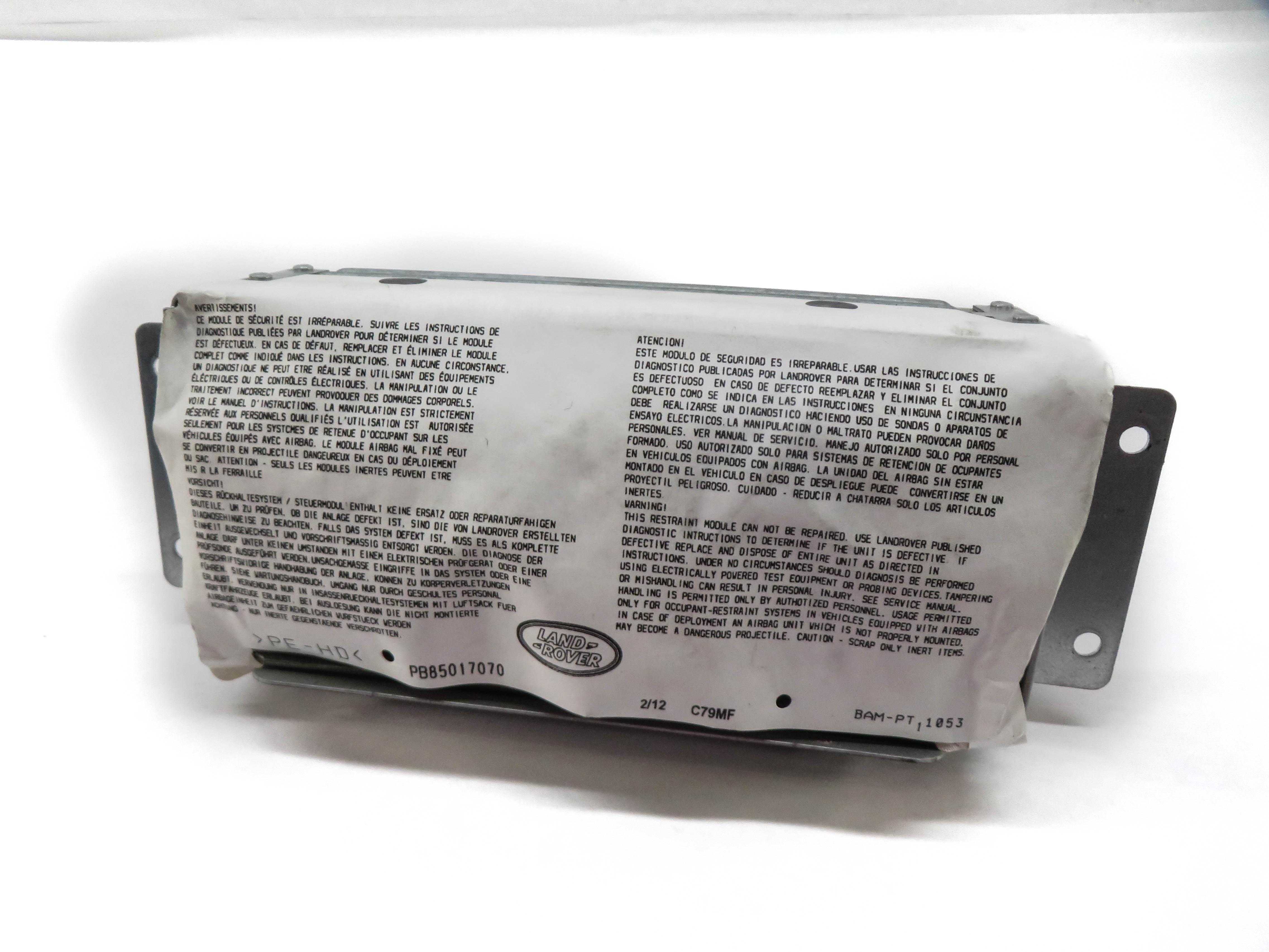 2010-2016 LAND ROVER LR4 - RANGE ROVER SPORT (L320) RIGHT PASSENGER DASH AIRBAG — exact item pictured