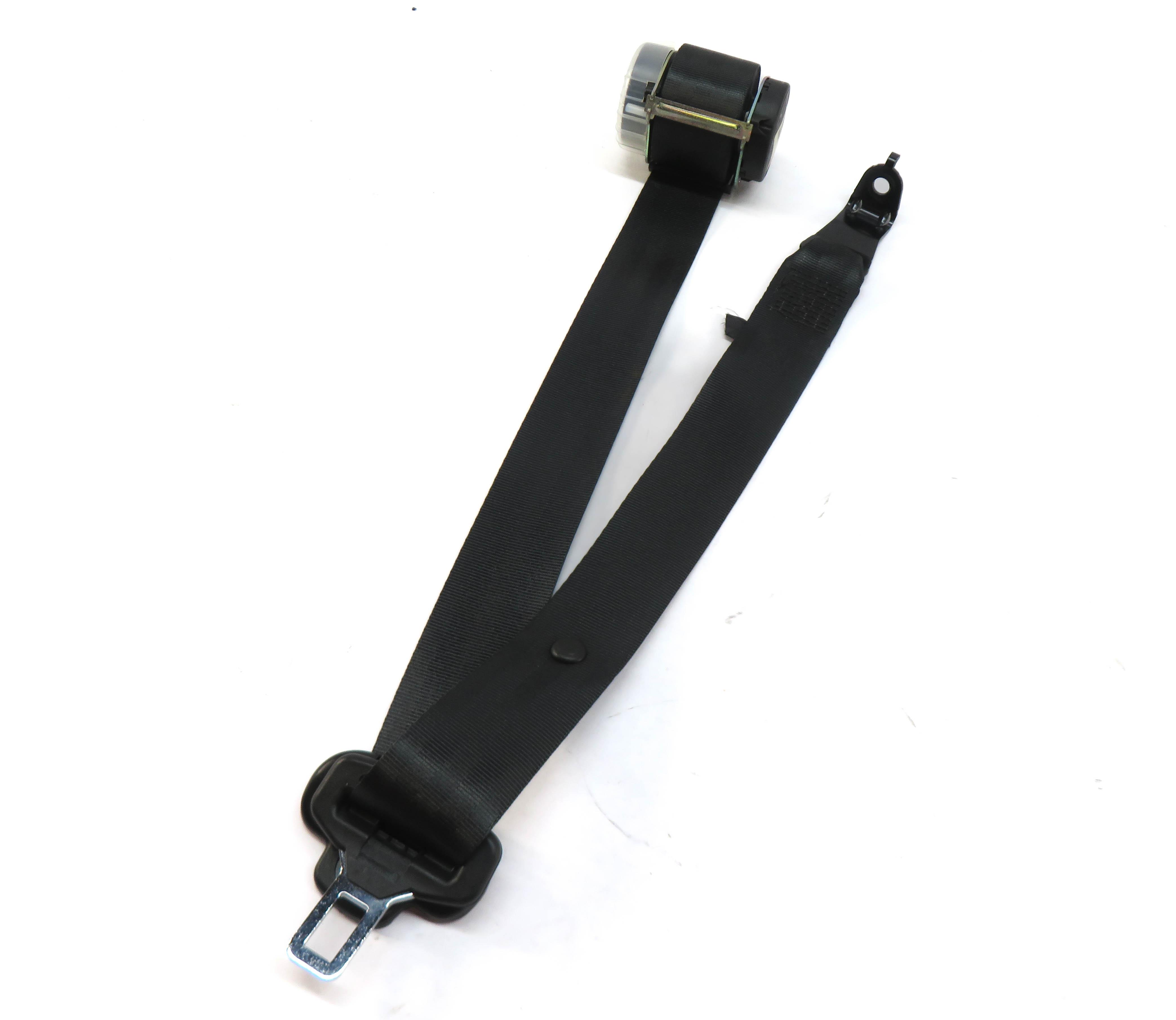 2012 RANGE ROVER SPORT (L320) REAR LEFT 2ND ROW SEATBELT RETRACTOR (BLACK) — exact item pictured