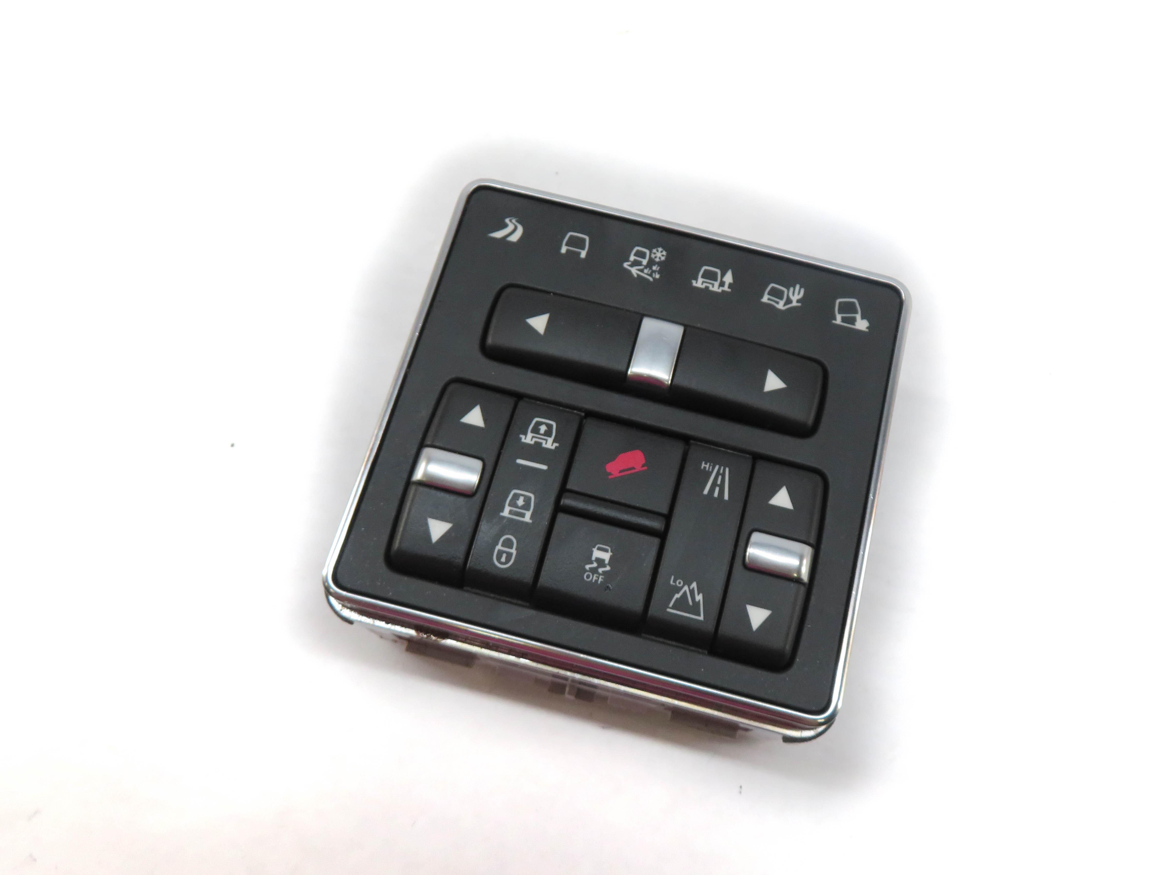 2012 RANGE ROVER SPORT (L320) FRONT CENTER CONSOLE TRACTION CONTROL SWITCH PANEL — exact item pictured