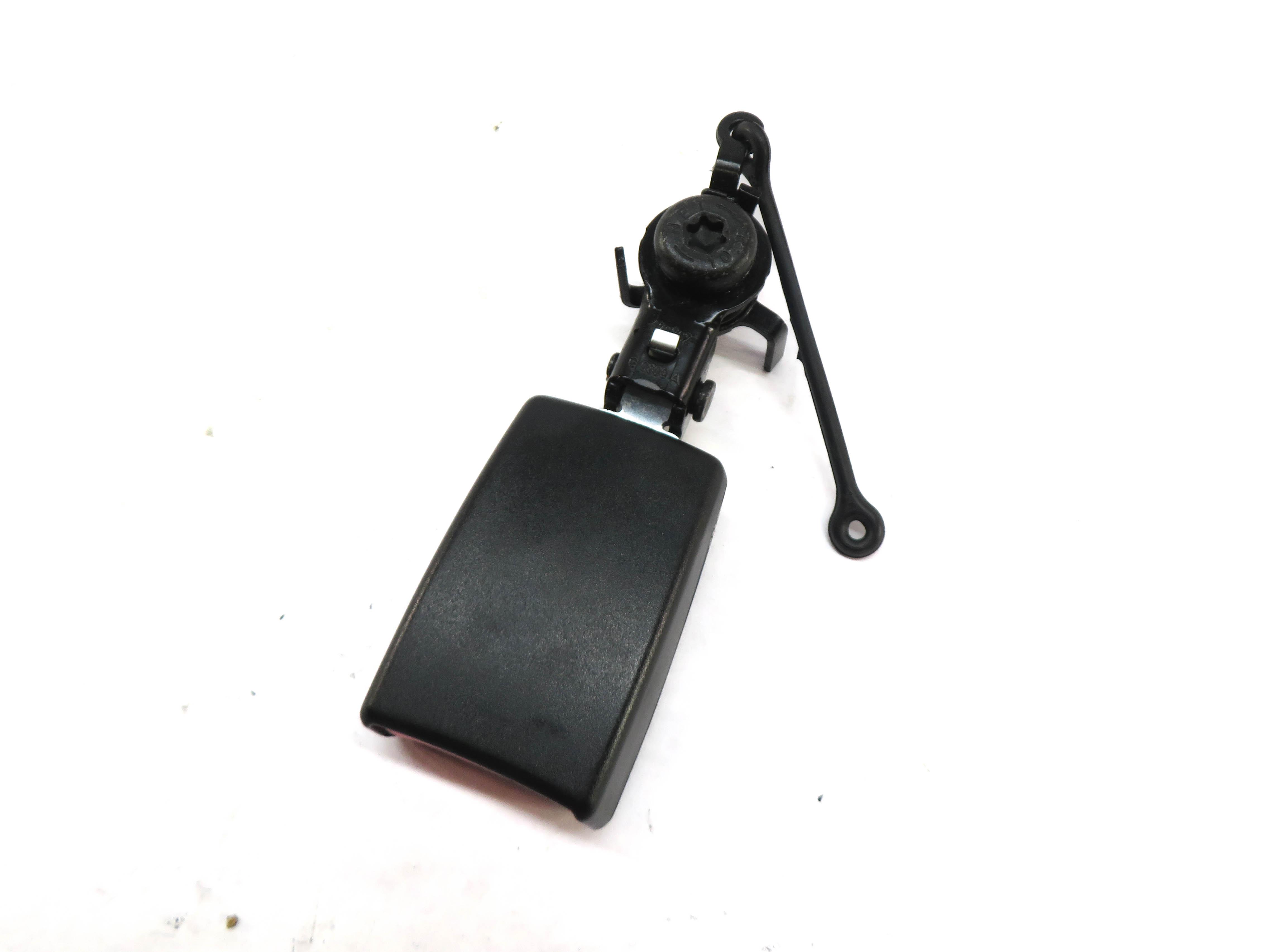 2012 RANGE ROVER SPORT L320 REAR RIGHT 2ND ROW SEATBELT BUCKLE RECEIVER (BLACK) — exact item pictured