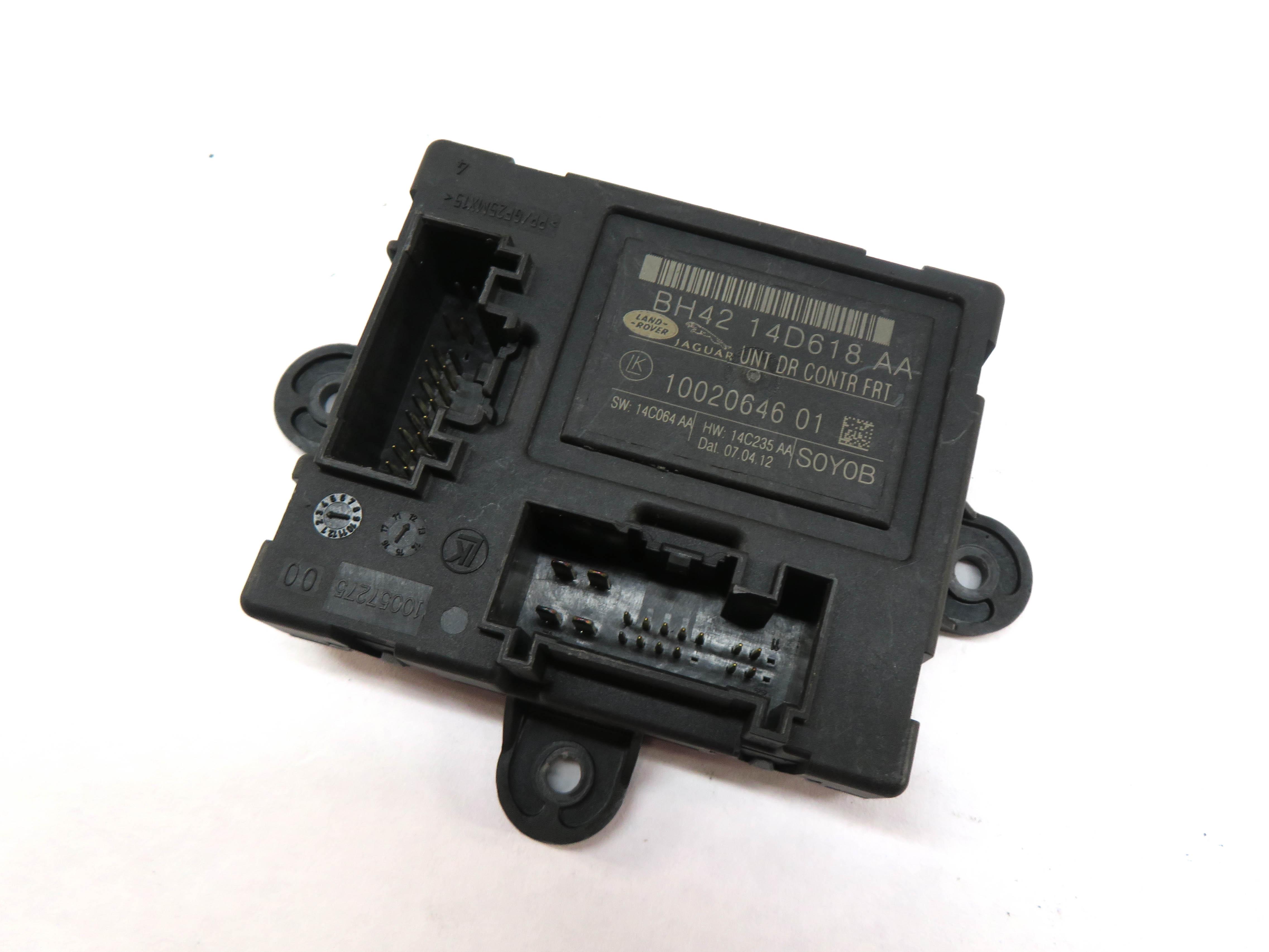 2010-2013 RANGE ROVER SPORT (L320) LEFT FRONT DRIVER DOOR CONTROL MODULE — exact item pictured