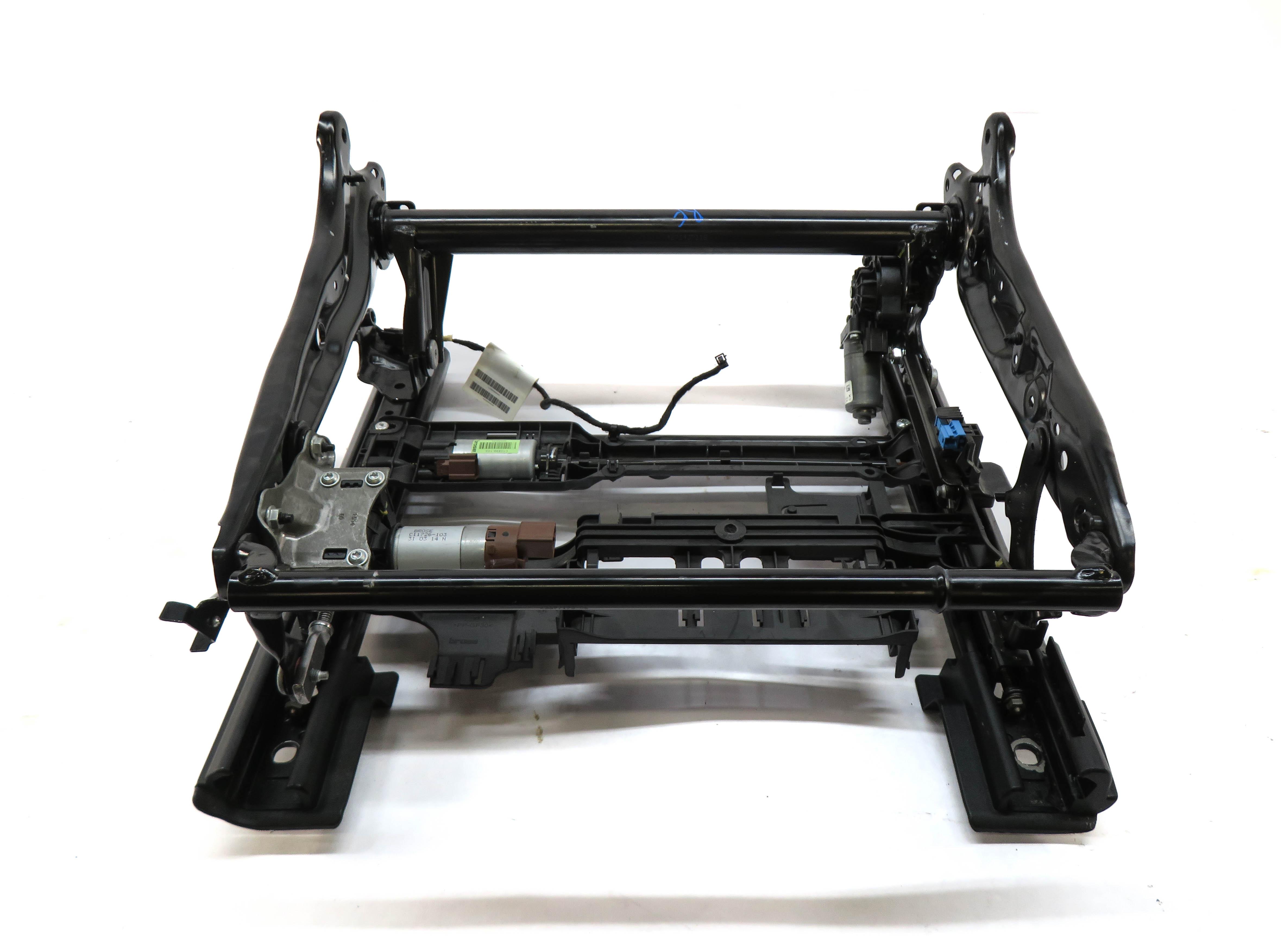 15-17 MERCEDES C-CLASS (W205) RIGHT FRONT PASSENGER SEAT TRACK w/ ADJUST MOTORS — exact item pictured