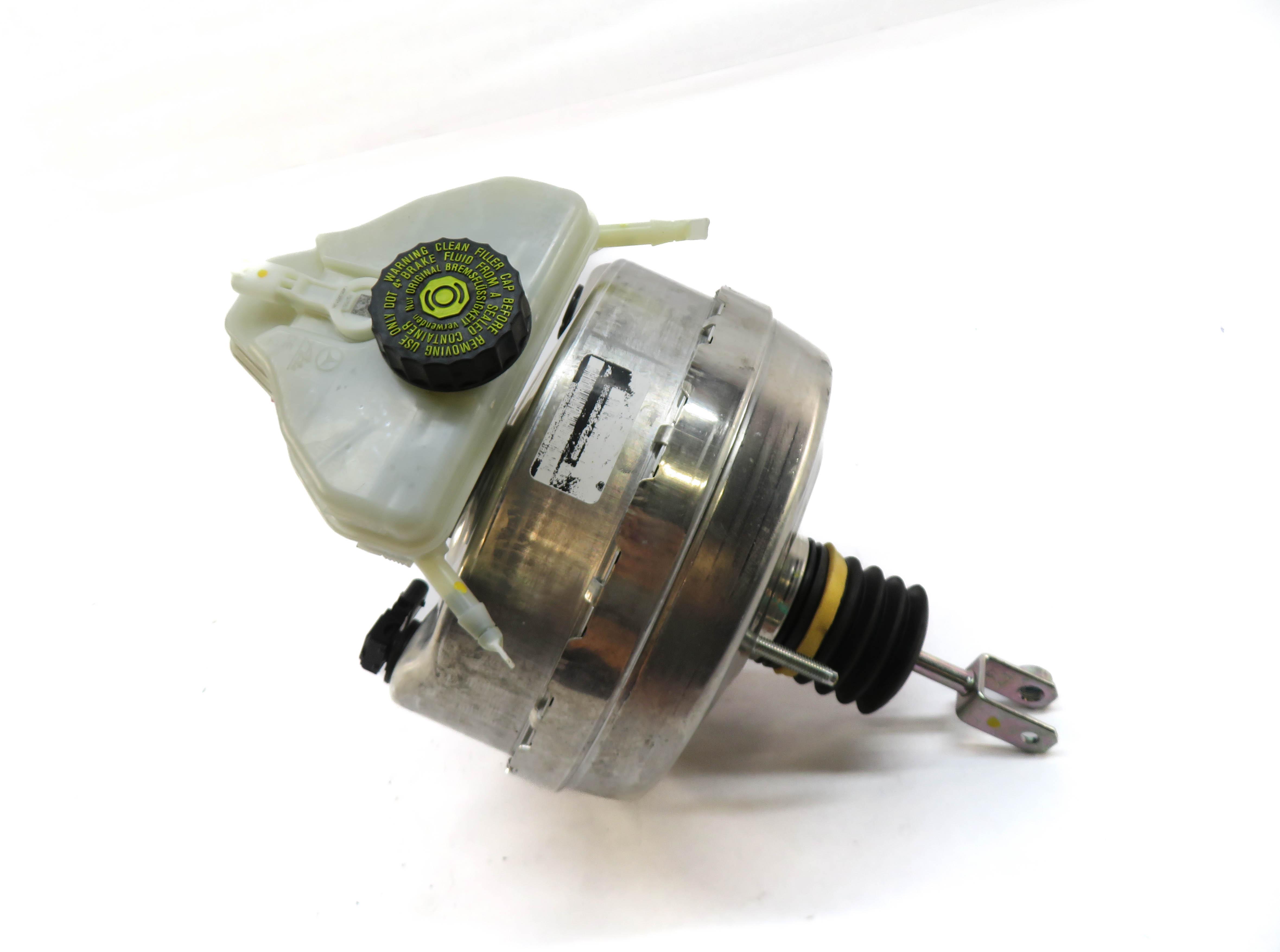 15-18 MERCEDES C-CLASS (W205) POWER BRAKE BOOSTER w/ MASTER CYLINDER & RESERVOIR — exact item pictured