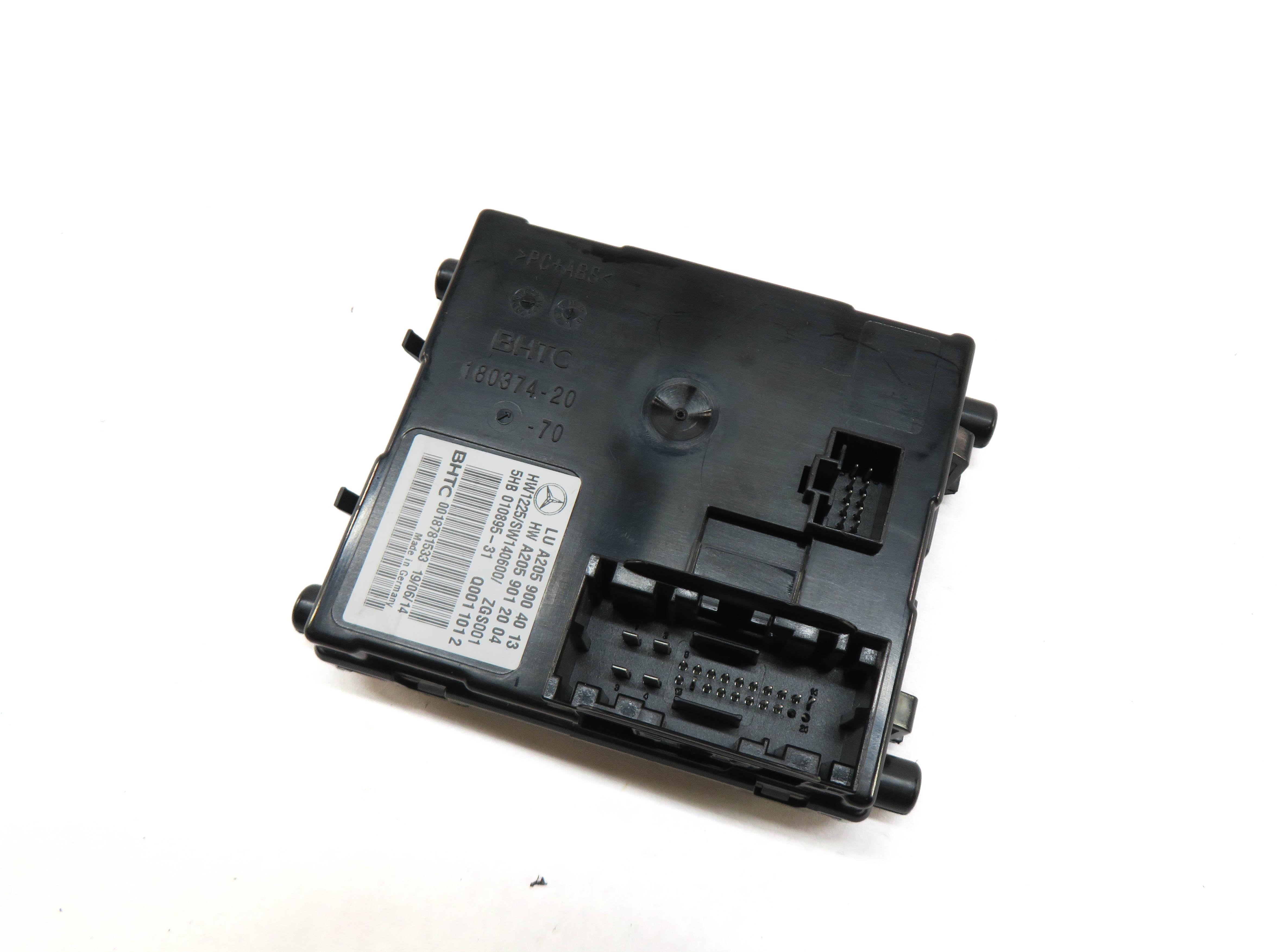 15-19 MERCEDES C300 C350 C400 C450 GLC300 (W205 W253) TEMPERATURE CONTROL MODULE — exact item pictured