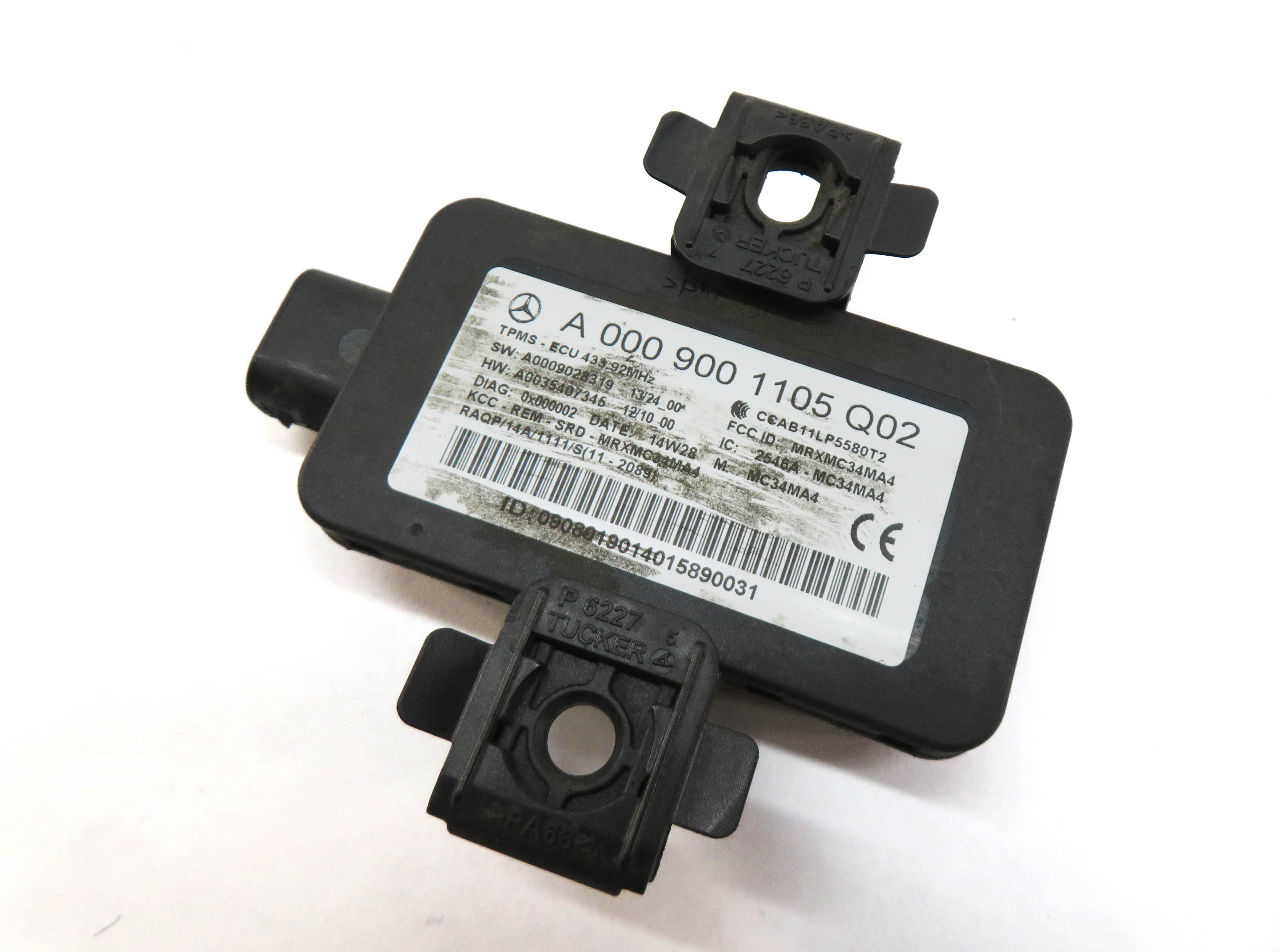15-20 MERCEDES C S GLC CLASS W205 W222 TIRE PRESSURE FLAT DETECTION TPMS MODULE — exact item pictured