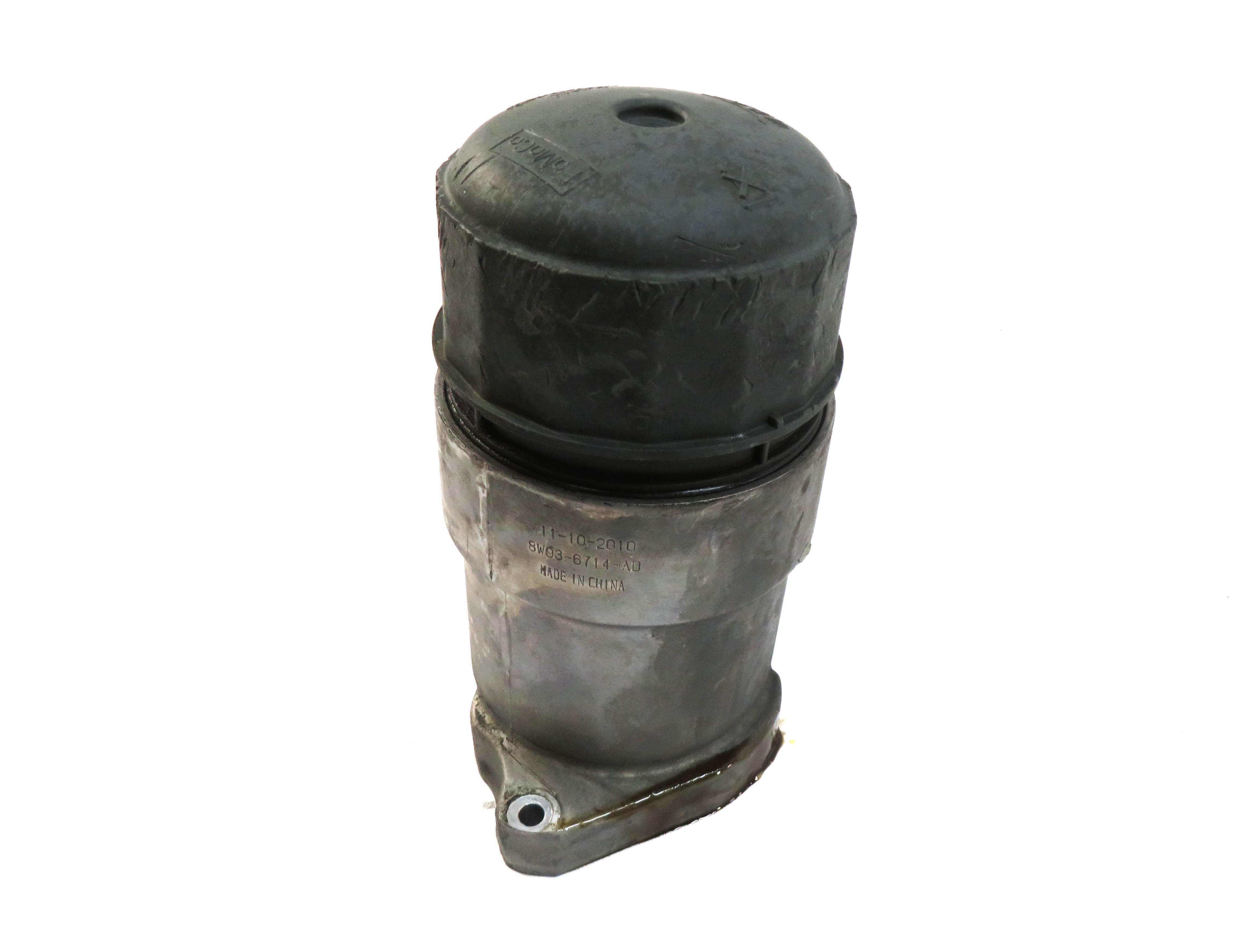 2011 RANGE ROVER SPORT (L320) 5.0L AJ133 N/A ENGINE OIL FILTER HOUSING w/ CAP — exact item pictured