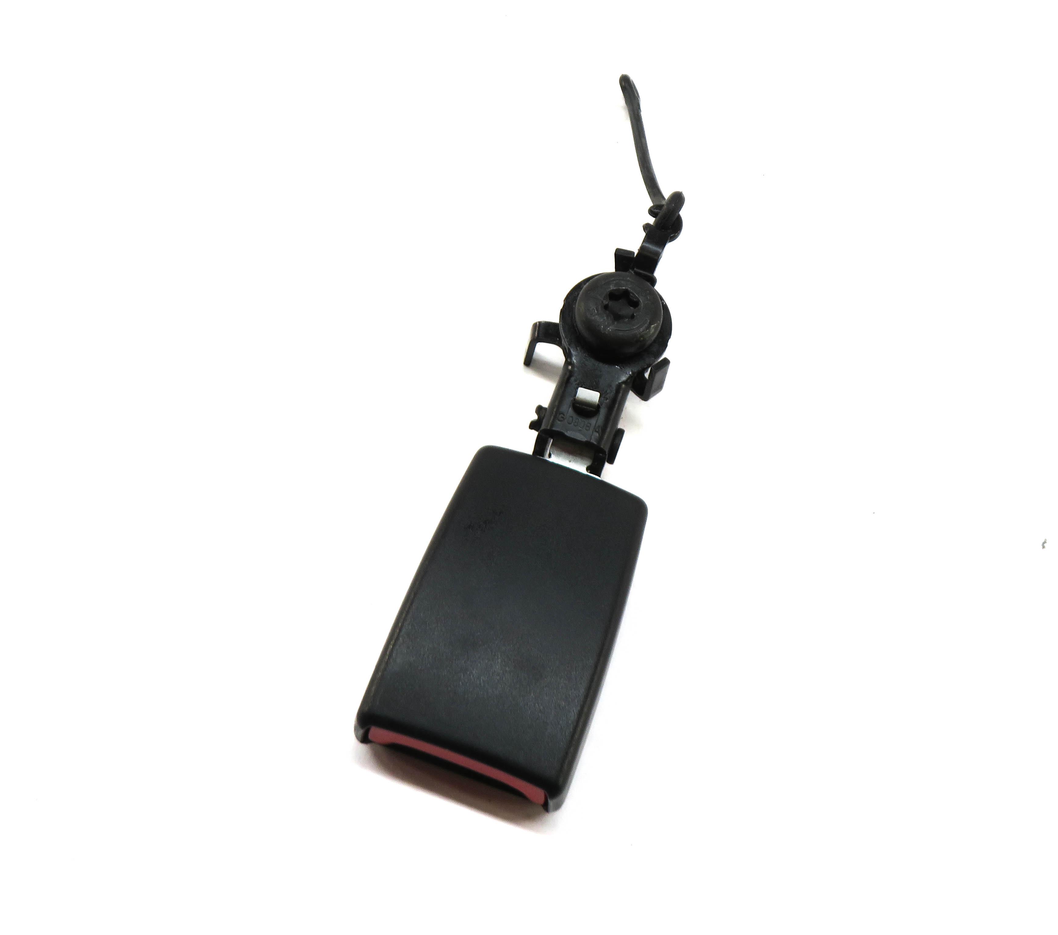 2011 RANGE ROVER SPORT (L320) REAR 2ND ROW RIGHT SEATBELT BUCKLE RECEIVER BLACK — exact item pictured