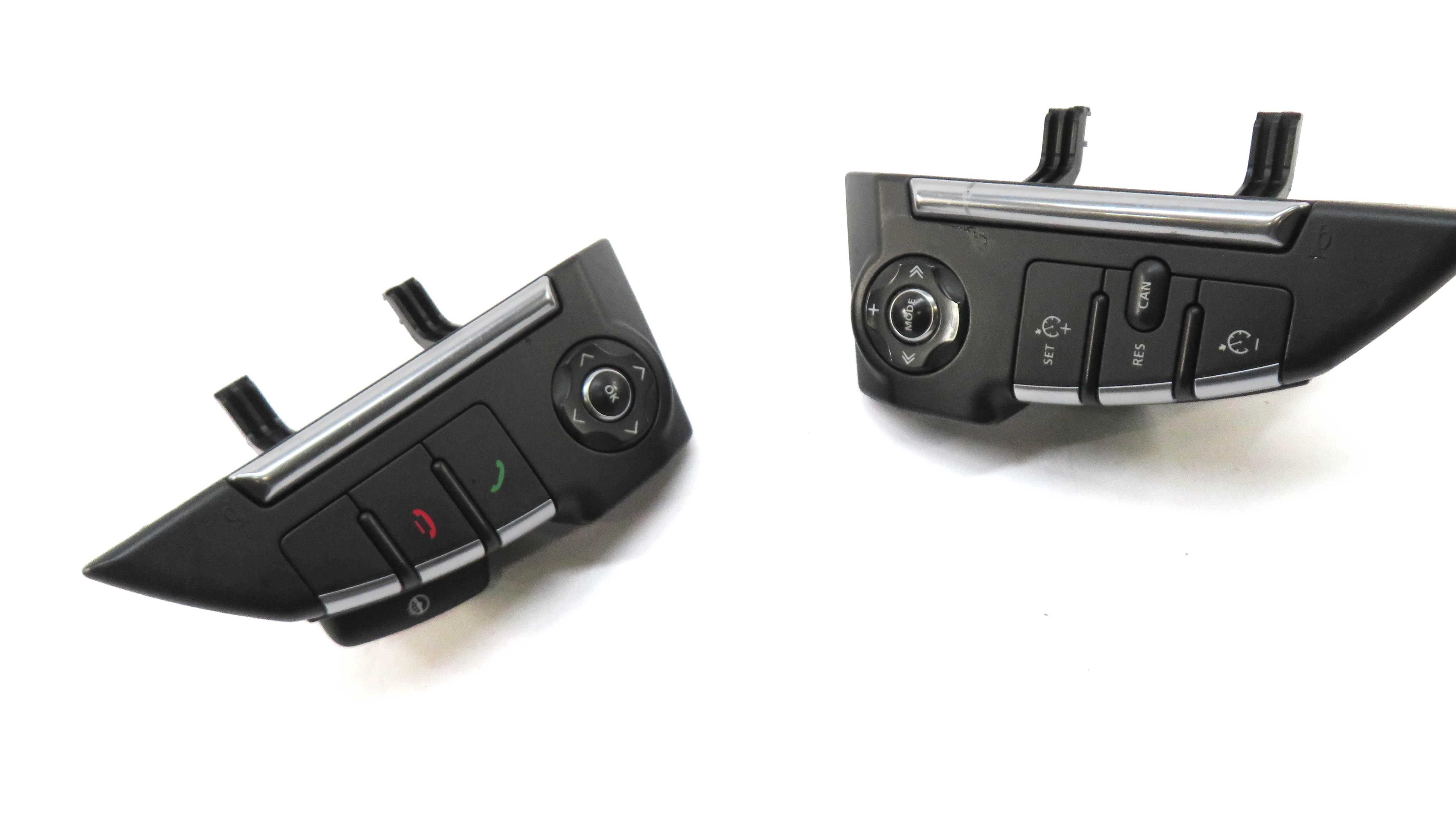 2011 RANGE ROVER SPORT (L320) STEERING WHEEL RADIO PHONE CRUISE HEAT SWITCH SET — exact item pictured