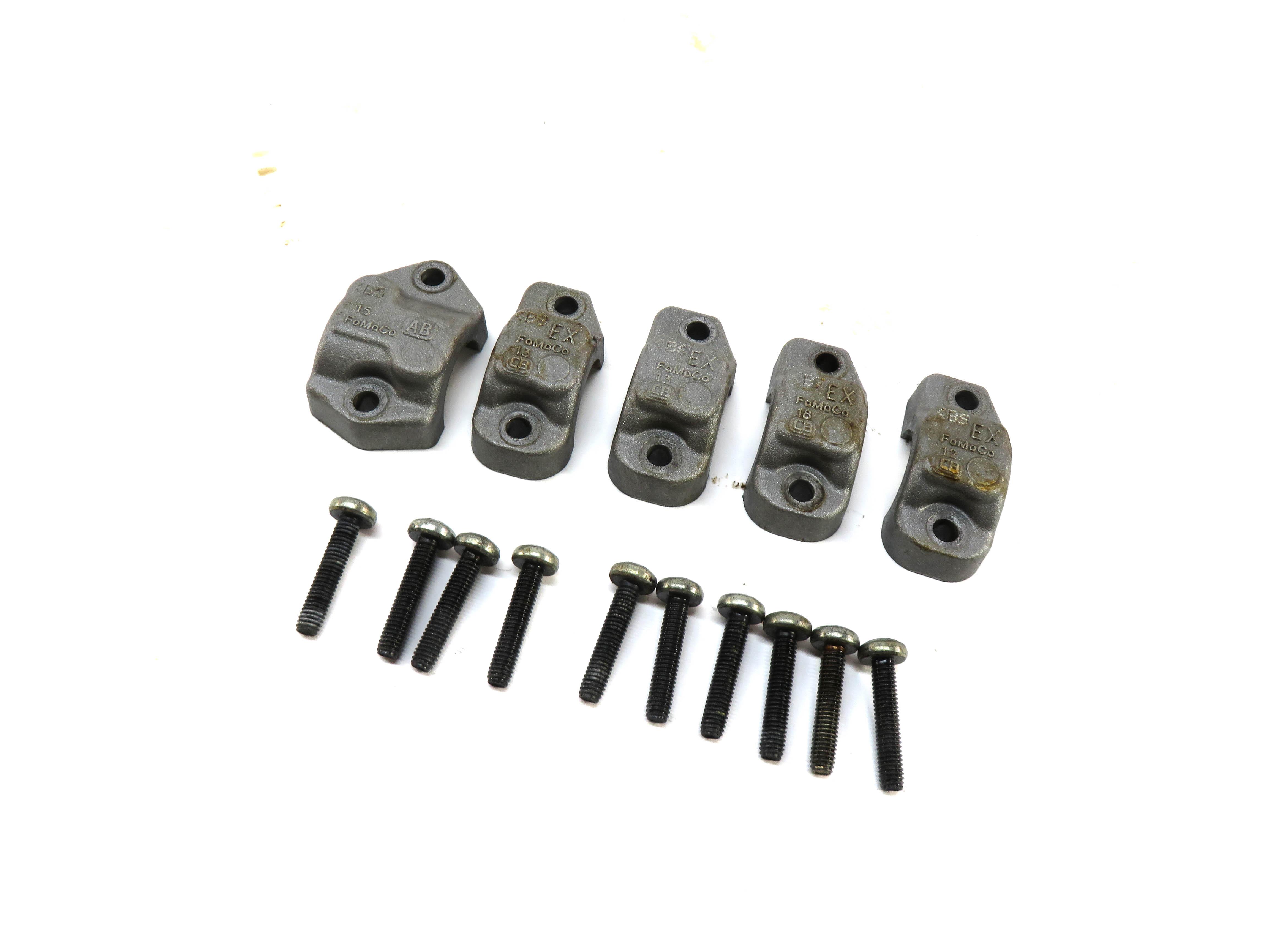 10-13 LR4 RANGE ROVER SPORT L320 L322 5.0L CYLINDER HEAD EXHAUST CAMSHAFT CAPS 4 — exact item pictured