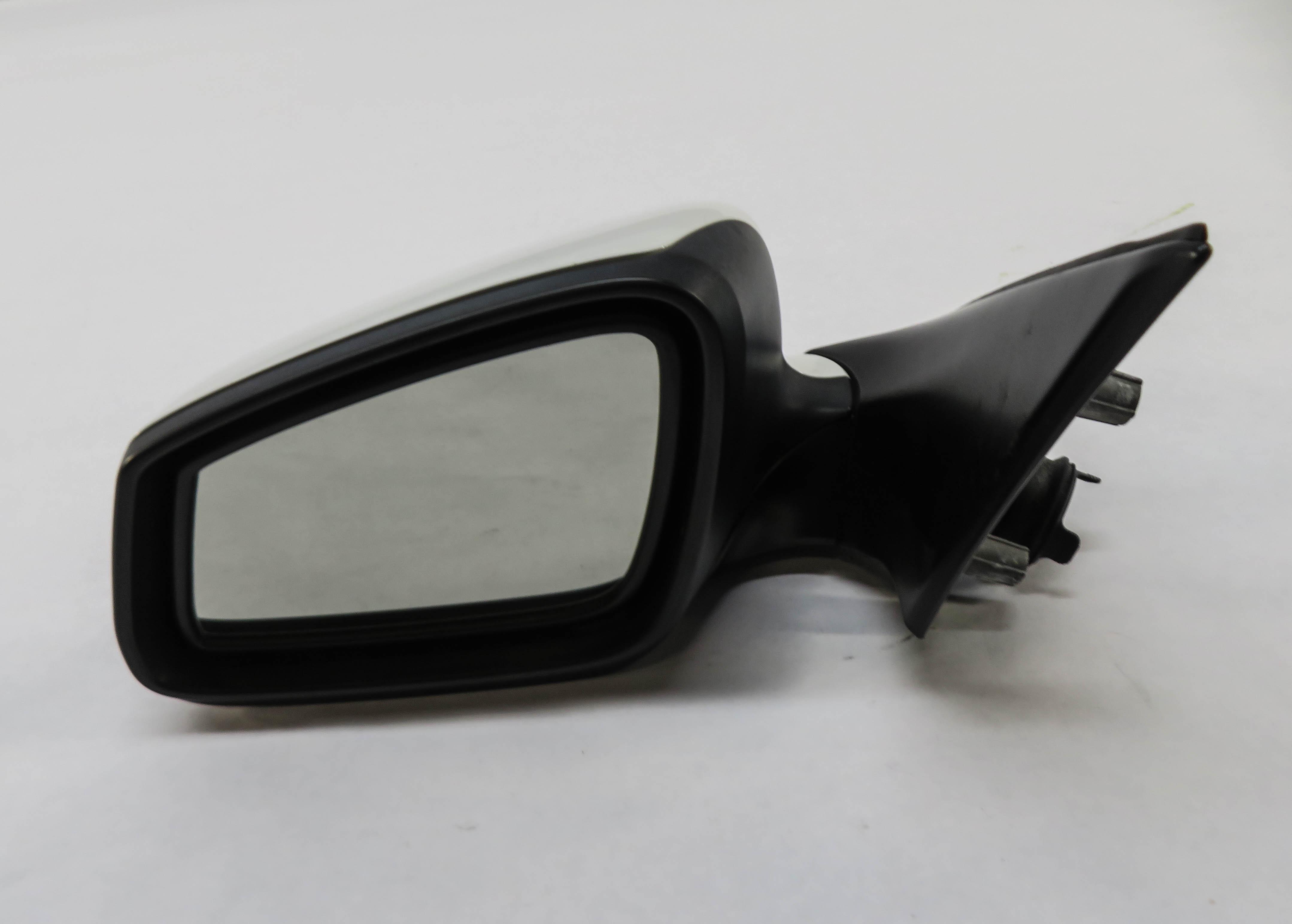 2012-2013 BMW 528i 535i 550i (F10) LEFT PFOLD HEAT AUTODIM DOOR MIRROR (WHITE) — exact item pictured