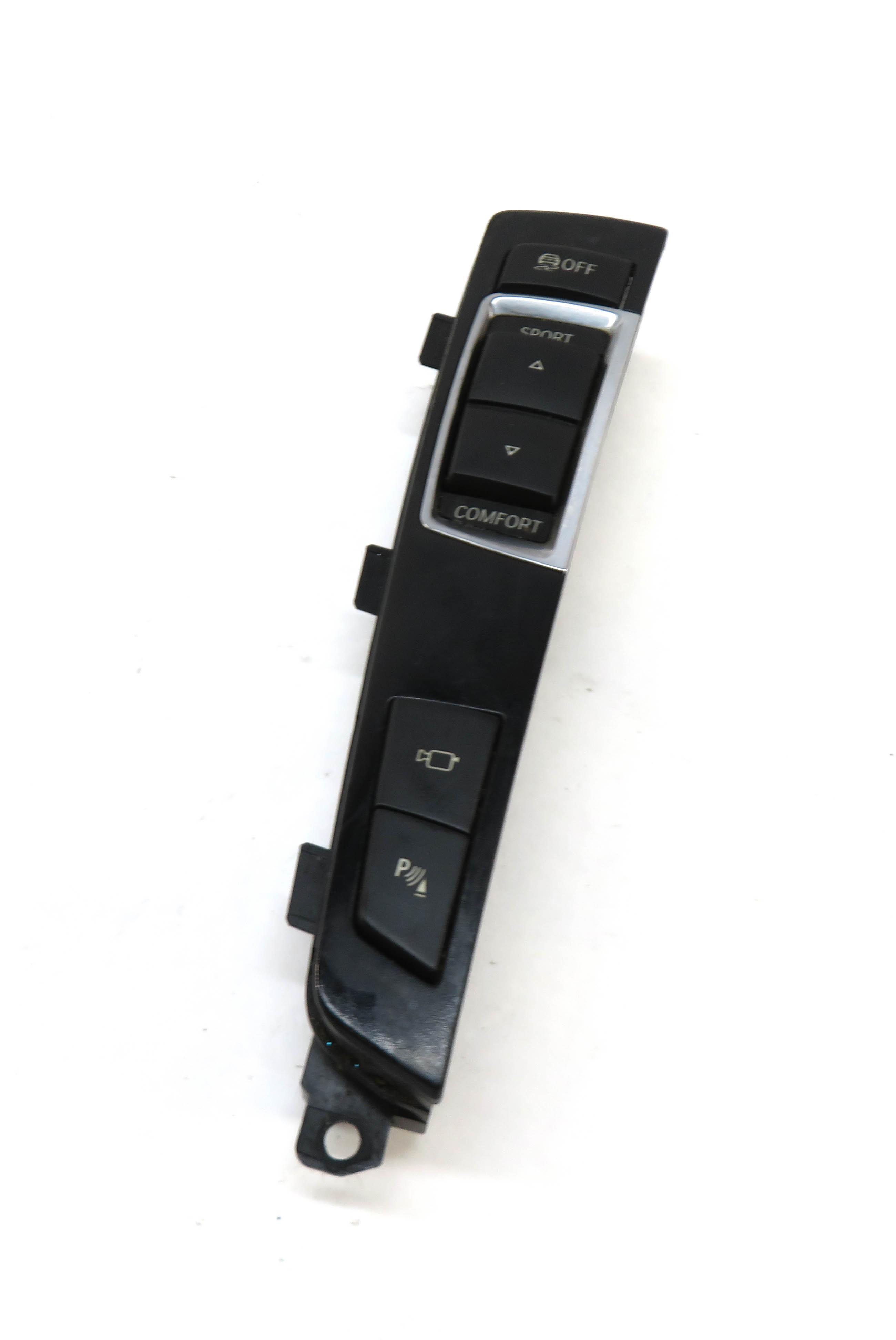 2013 BMW ACTIVE HYBRID 7 (F04) TRACTION DRIVE PDC CAMERA SWITCH BUTTON PANEL — exact item pictured