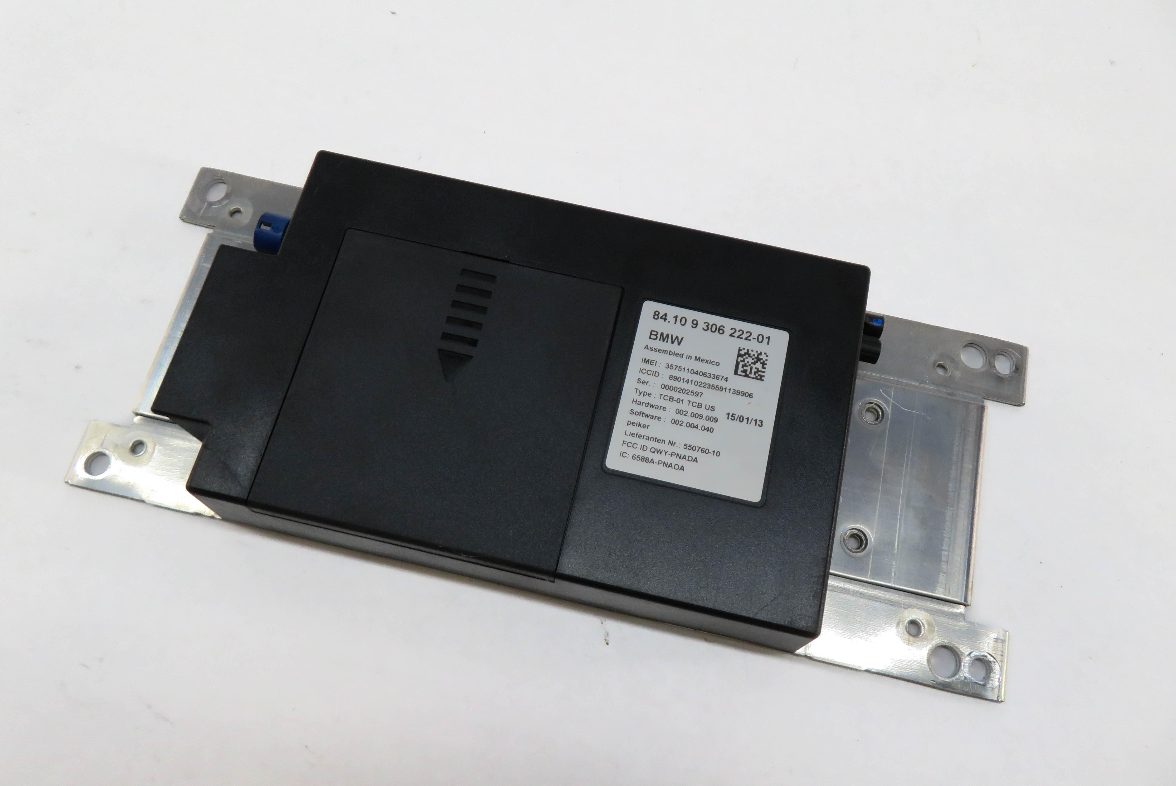 2013 BMW ACTIVE HYBRID 7 (F04) BLUETOOTH COMMUNICATION PHONE TELEMATICS MODULE — exact item pictured