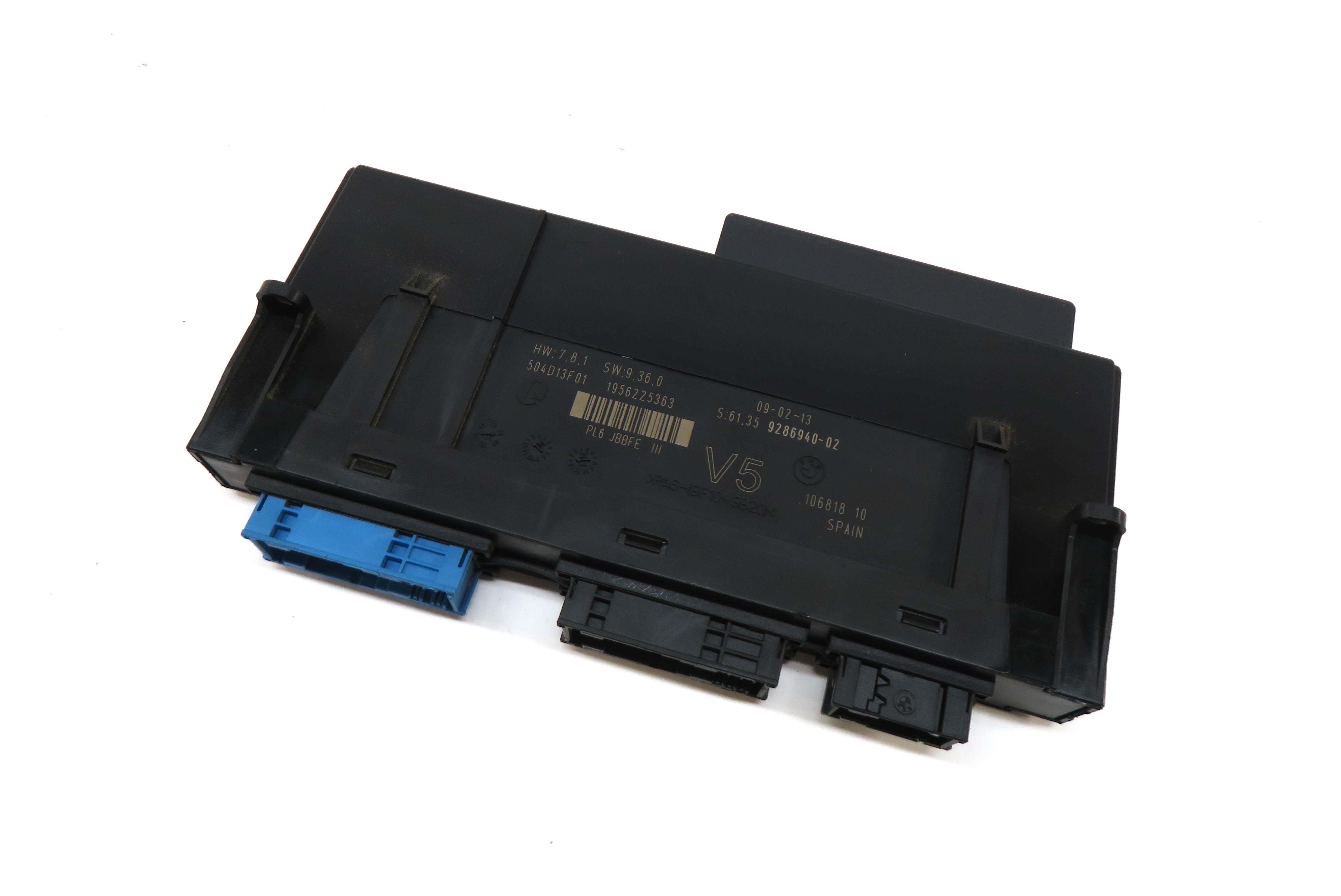 11-19 BMW 528i 535i 550i 650i 740i 750i 760i M5 - PRIMARY BODY CONTROL MODULE — exact item pictured