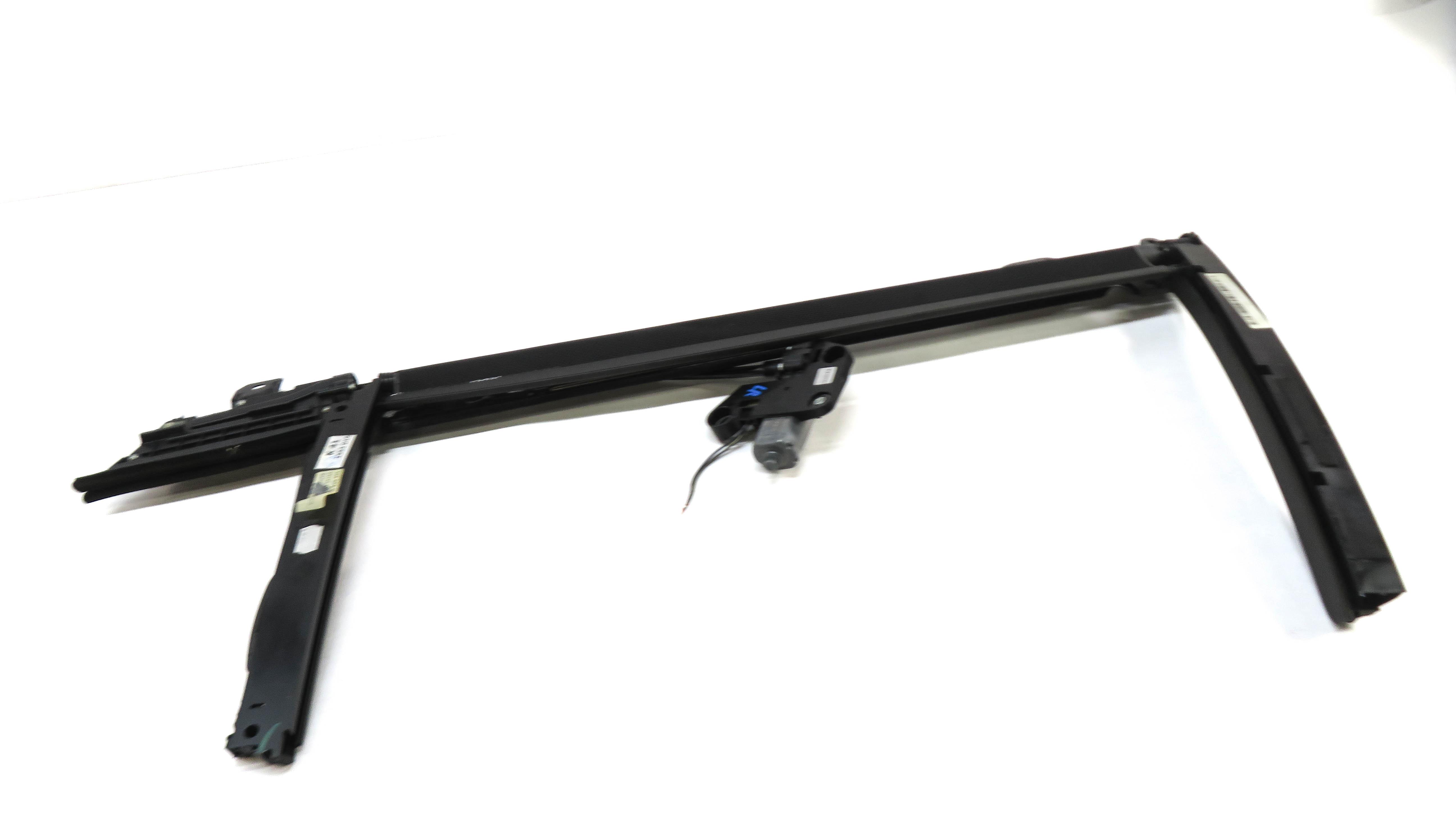 2013 BMW ACTIVE HYBRID 7 (F04) REAR LEFT DOOR WINDOW SUNSHADE SUN SHADE (BLACK) — exact item pictured
