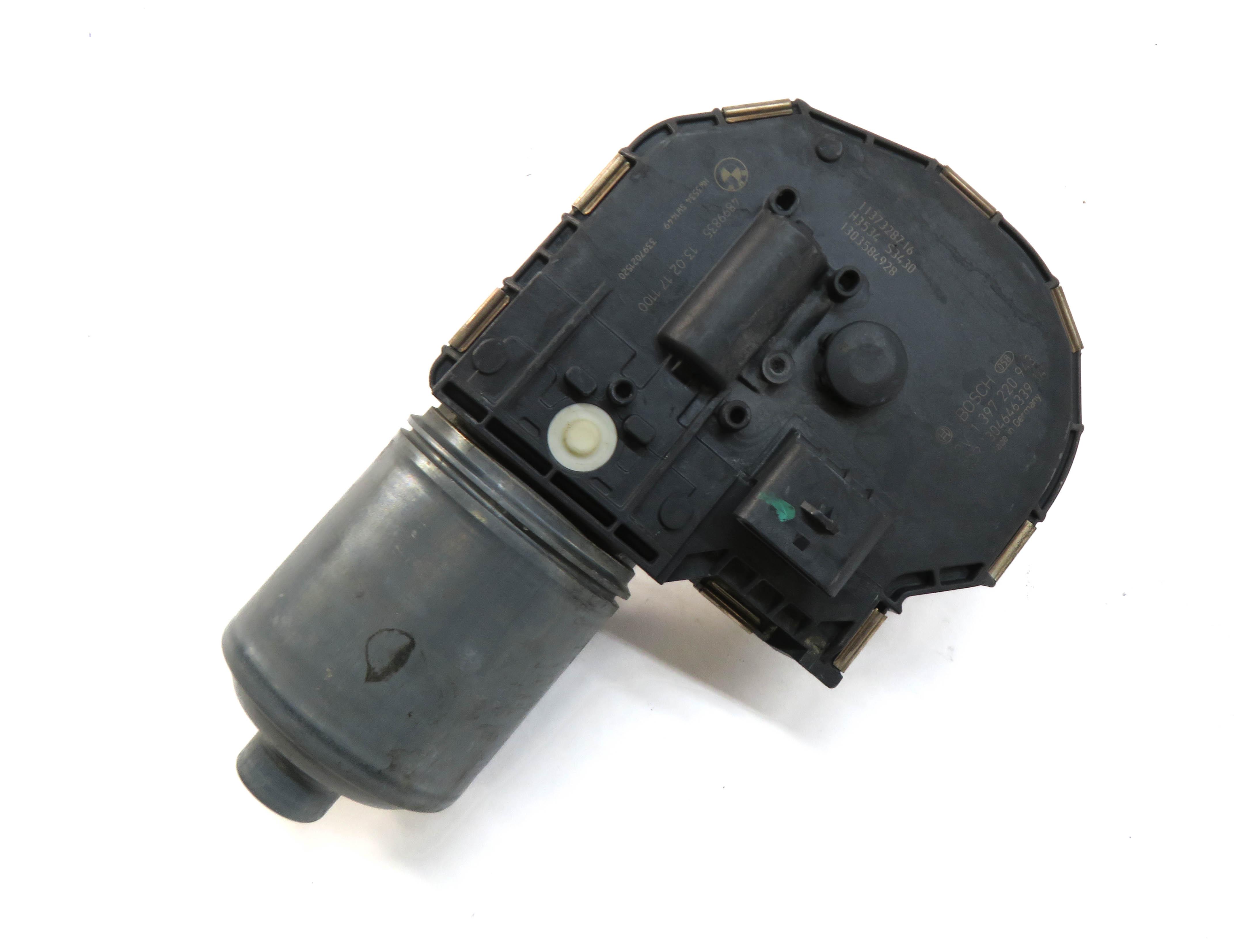 10-16 BMW M5 528i 535i 550i 740i 750i 760i F01 F10 FRONT WINDSHIELD WIPER MOTOR — exact item pictured
