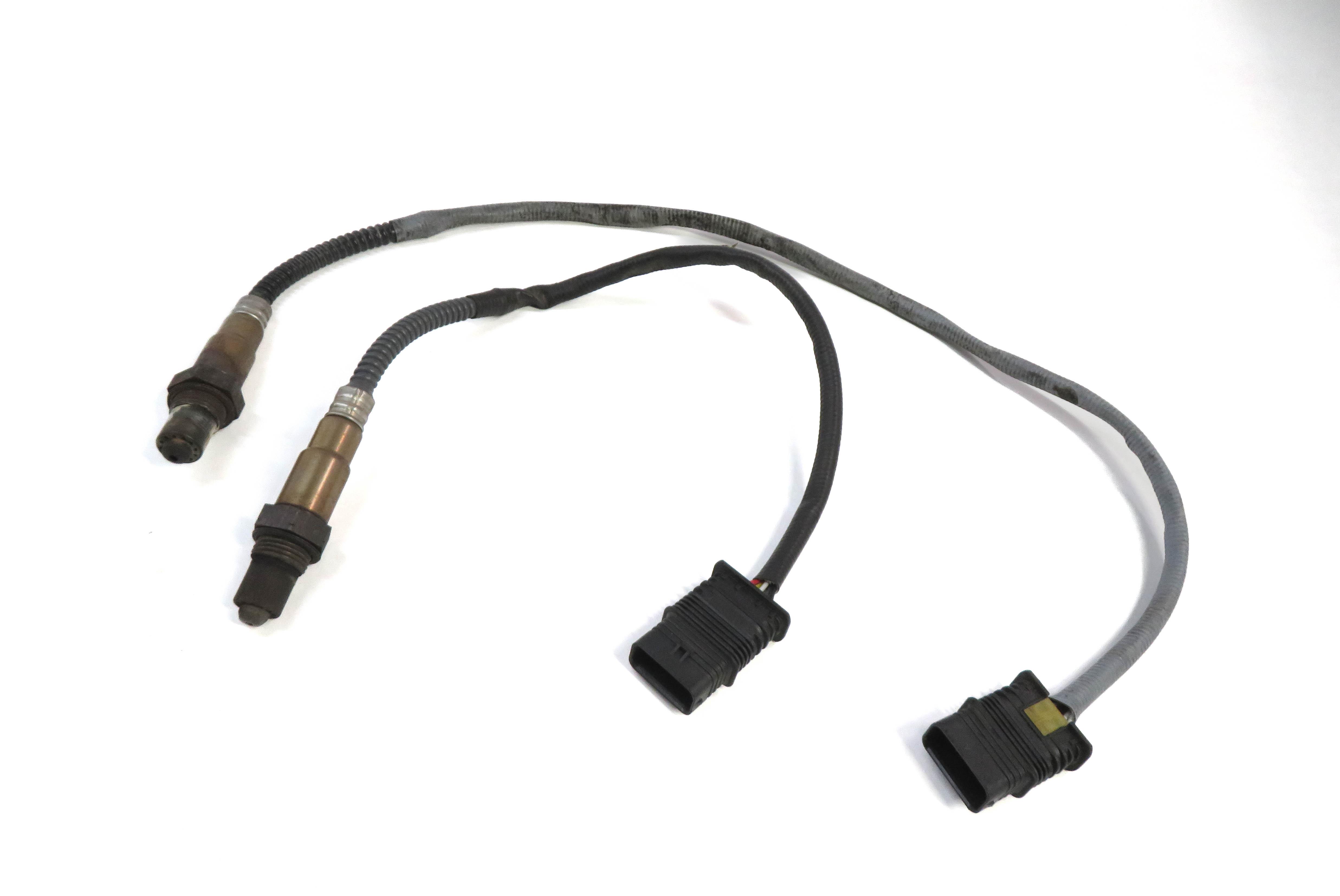 2013 BMW ACTIVE HYBRID 7 F04 3.0L TURBO N55 HYBRID ENGINE O2 OXYGEN SENSOR SET/2 — exact item pictured