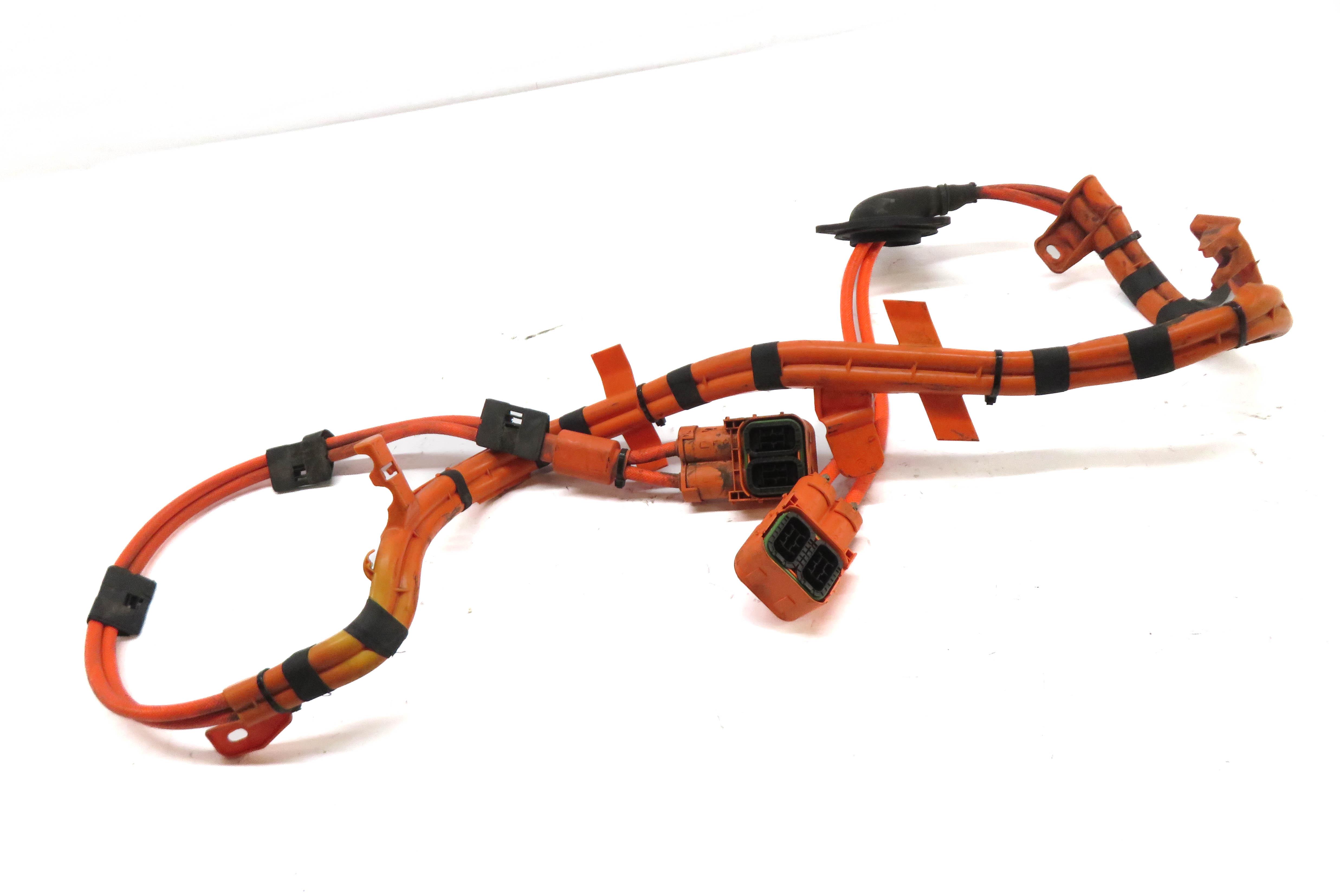 2013 BMW ACTIVE HYBRID 7 F04 POWER INVERTER CONVERTER HIGH VOLTAGE WIRE HARNESS — exact item pictured