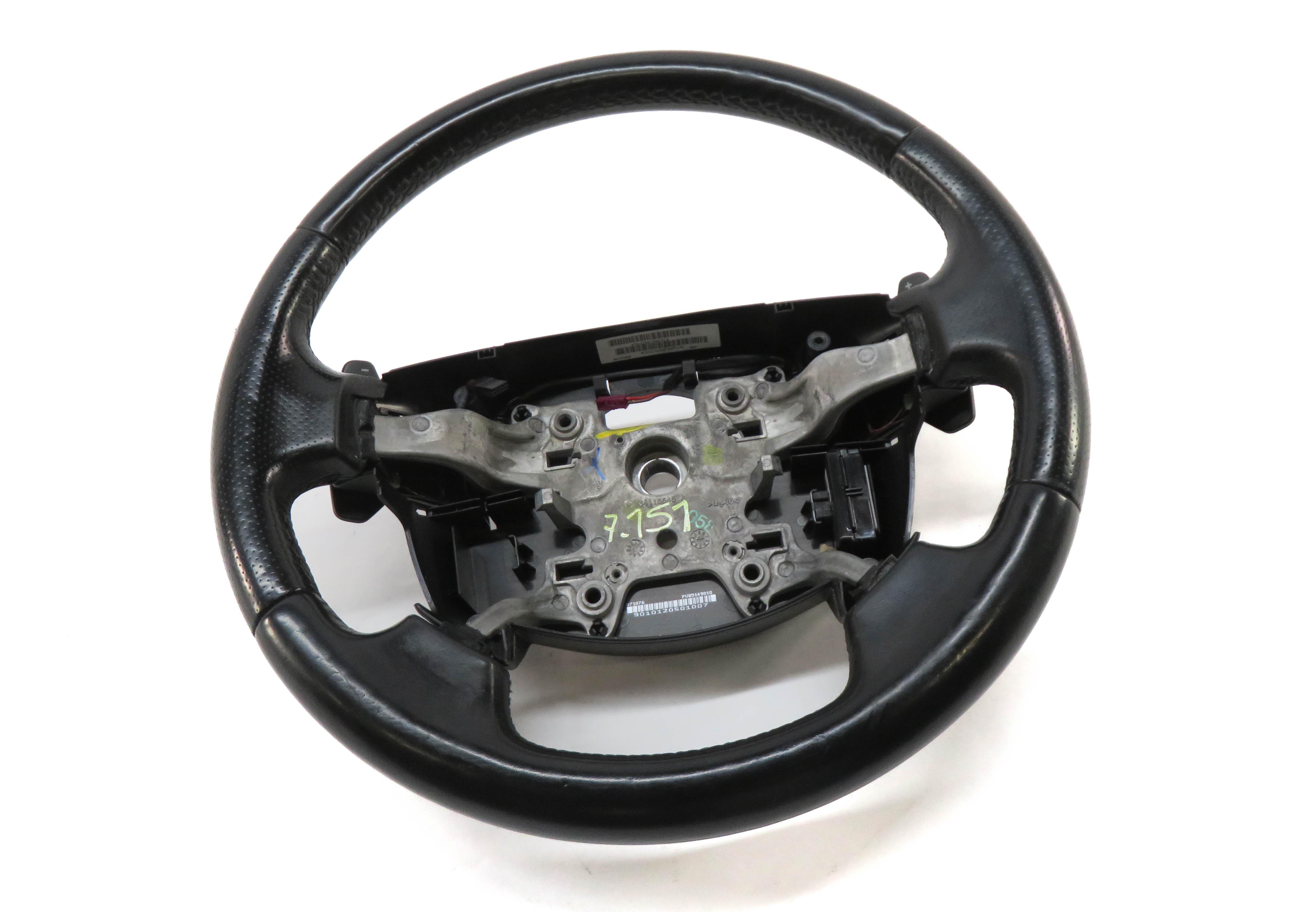 2010-2013 RANGE ROVER SPORT (L320) STEERING WHEEL (BLACK) w/ SHIFT PADDLES — exact item pictured