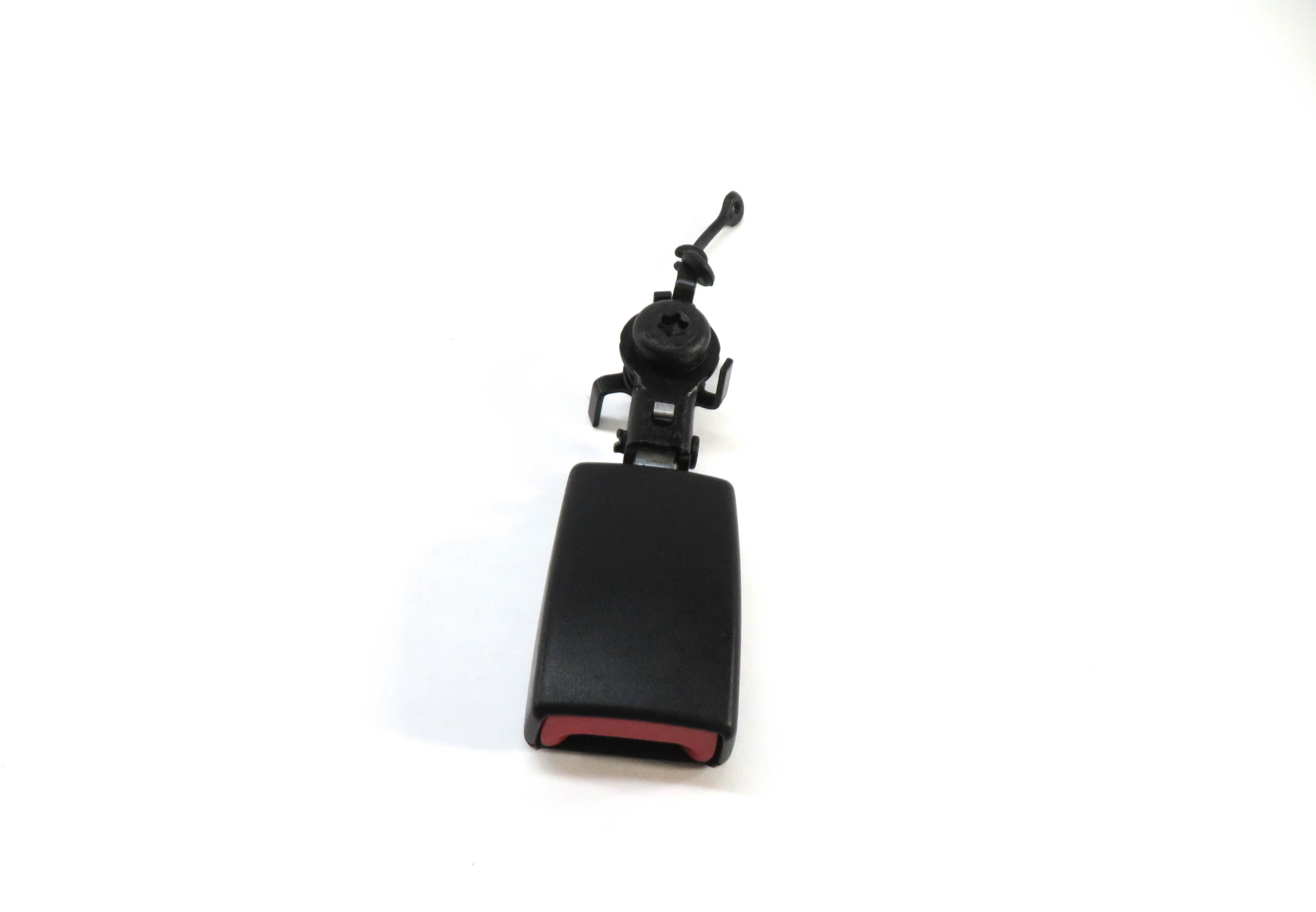 2012 RANGE ROVER SPORT (L320) REAR 2ND ROW CENTER SEATBELT BUCKLE RECEIVER BLACK — exact item pictured