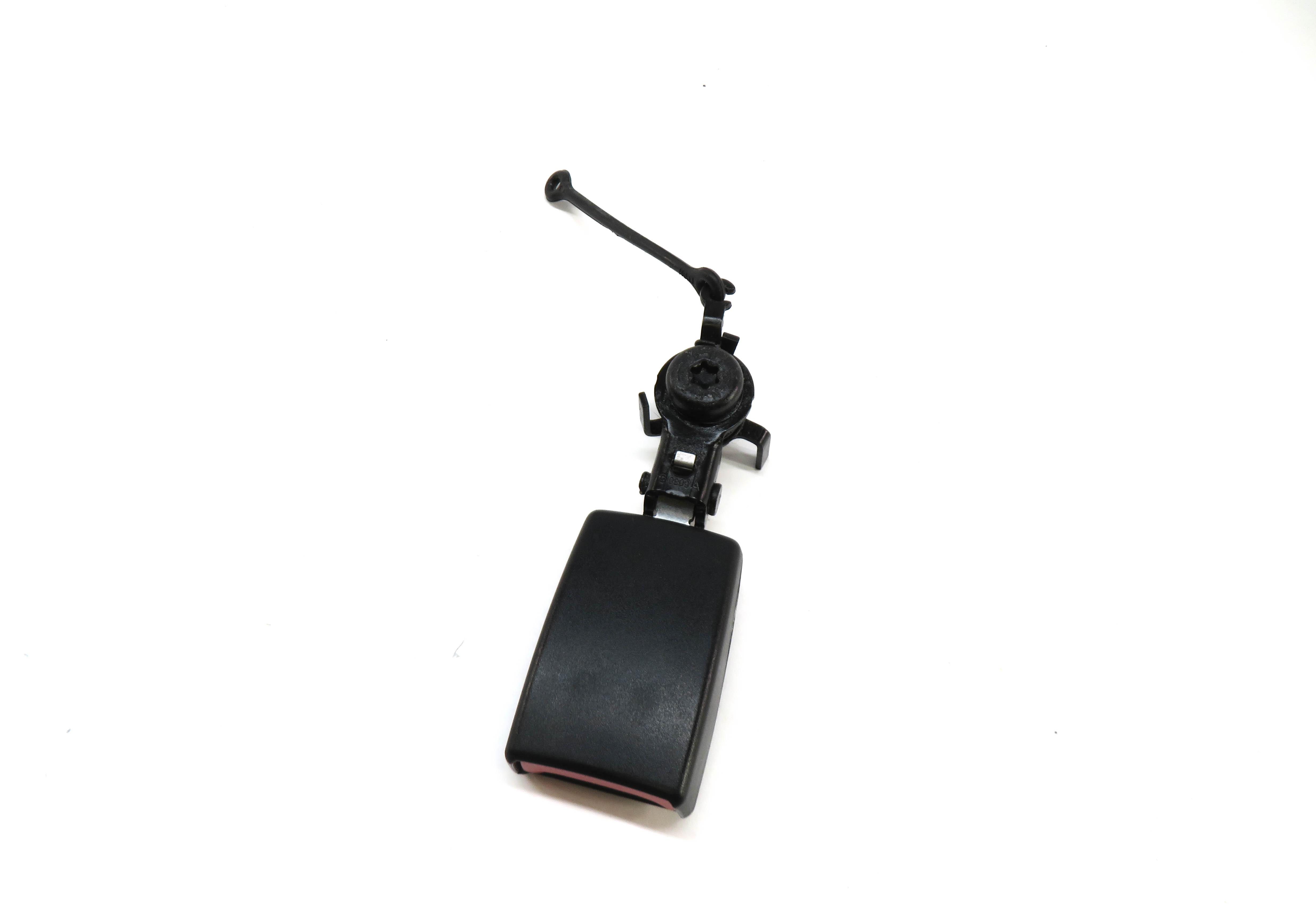 2012 RANGE ROVER SPORT (L320) REAR 2ND ROW RIGHT SEATBELT BUCKLE RECEIVER BLACK — exact item pictured