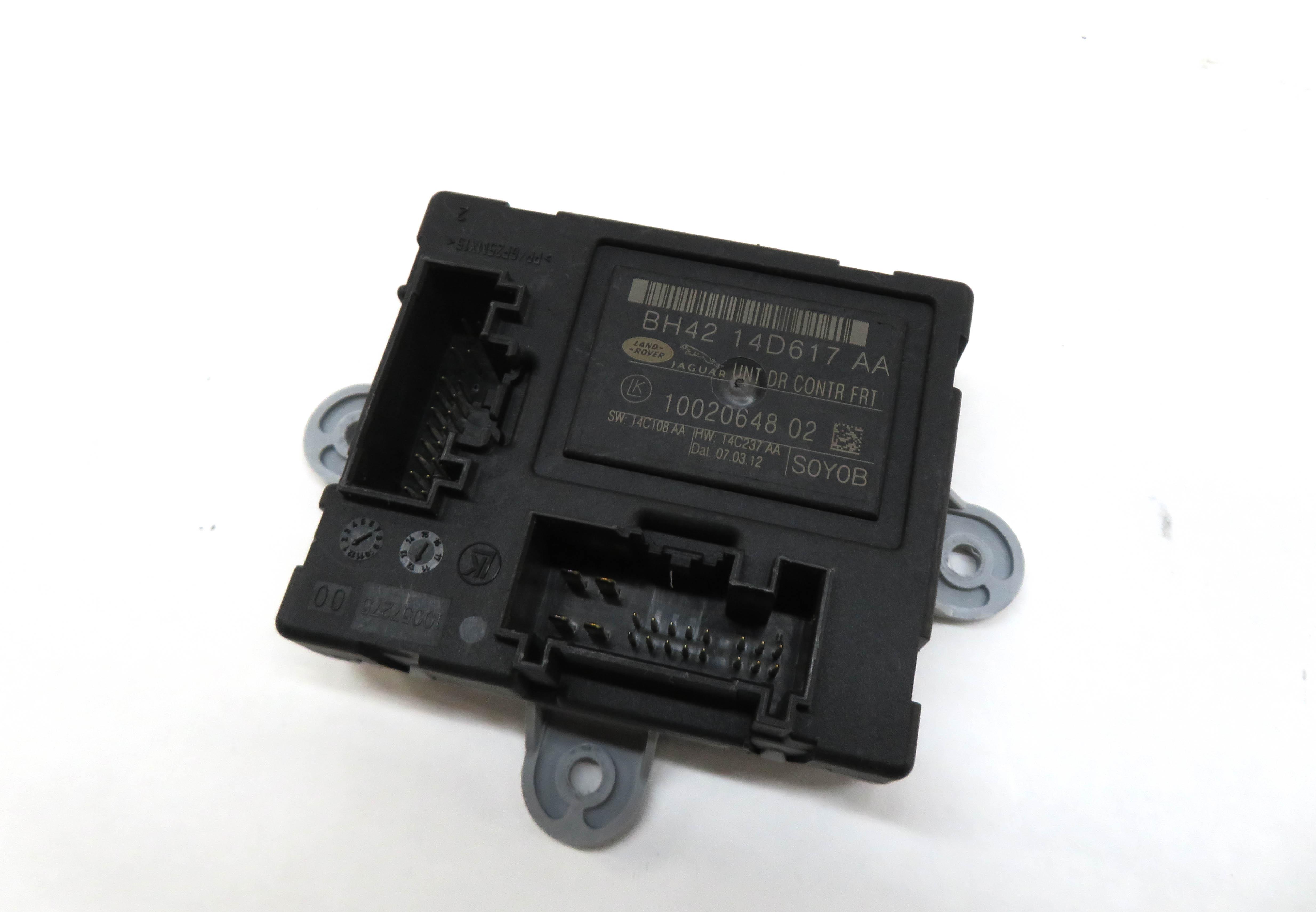 2010-2013 RANGE ROVER SPORT (L320) RIGHT FRONT PASSENGER DOOR CONTROL MODULE — exact item pictured