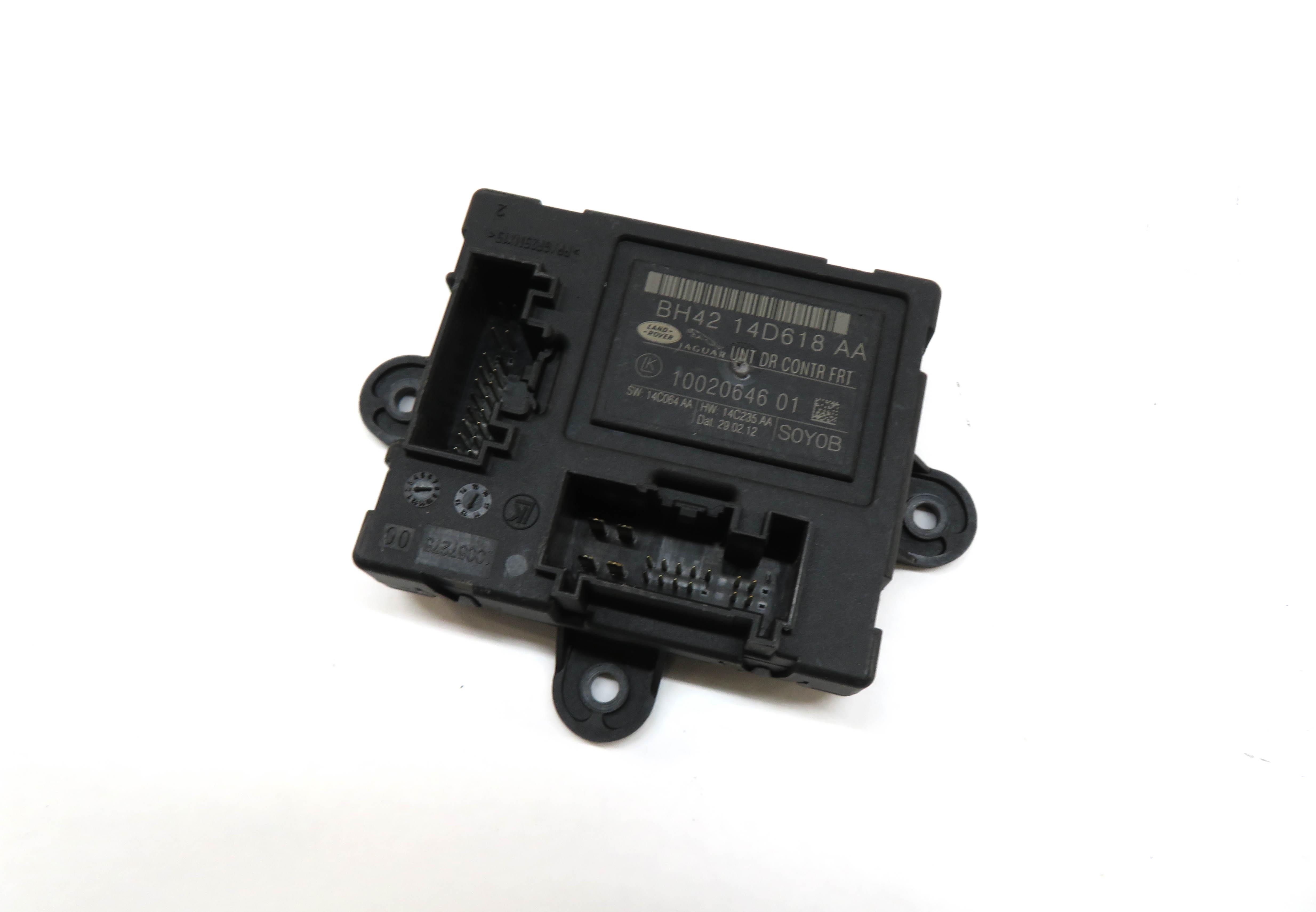 2010-2013 RANGE ROVER SPORT (L320) LEFT FRONT DRIVER DOOR CONTROL MODULE — exact item pictured
