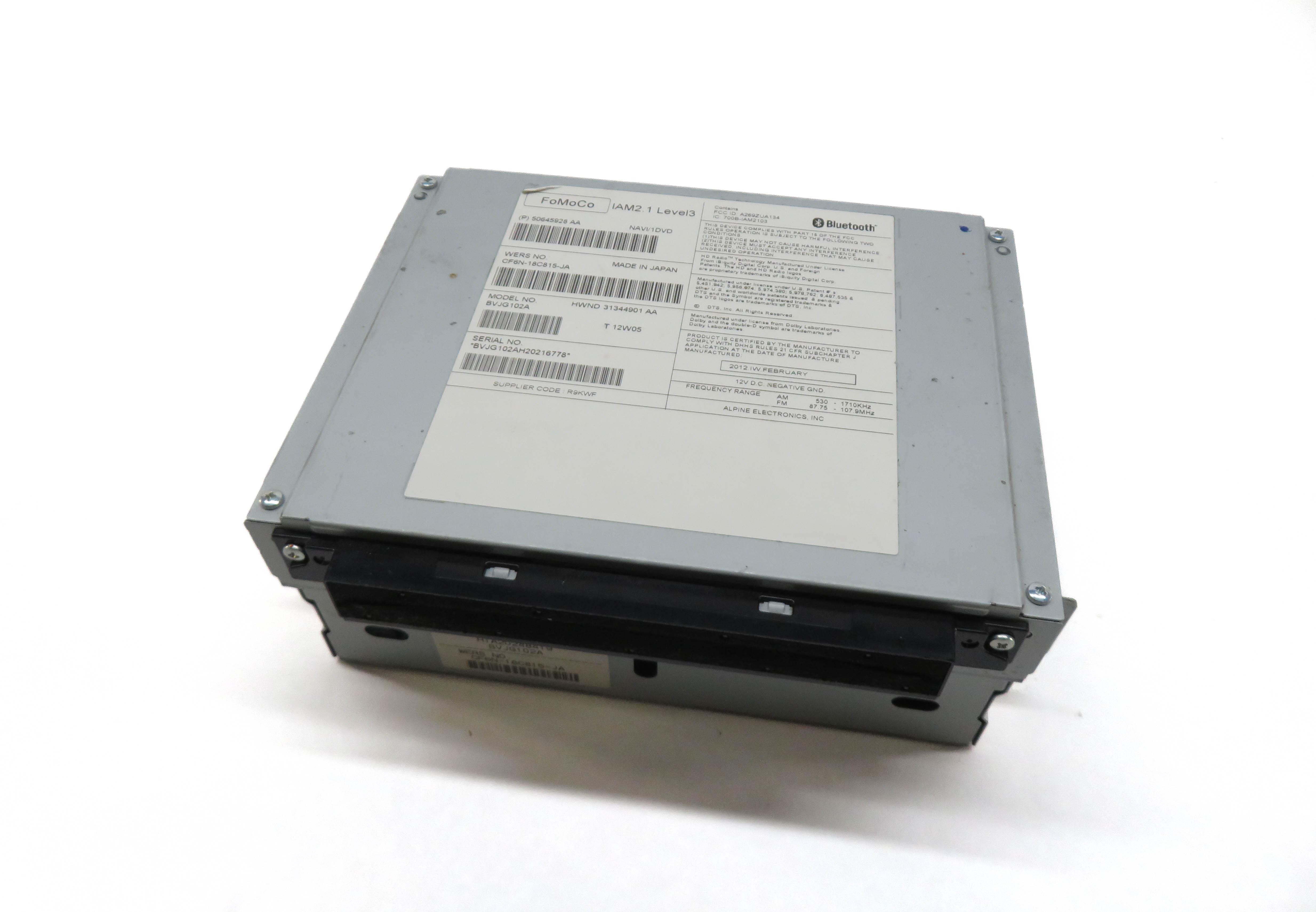 2012-2016 RANGE ROVER SPORT EVOQUE LR2 LR4 - AM/FM CD NAVI RADIO STEREO RECEIVER — exact item pictured