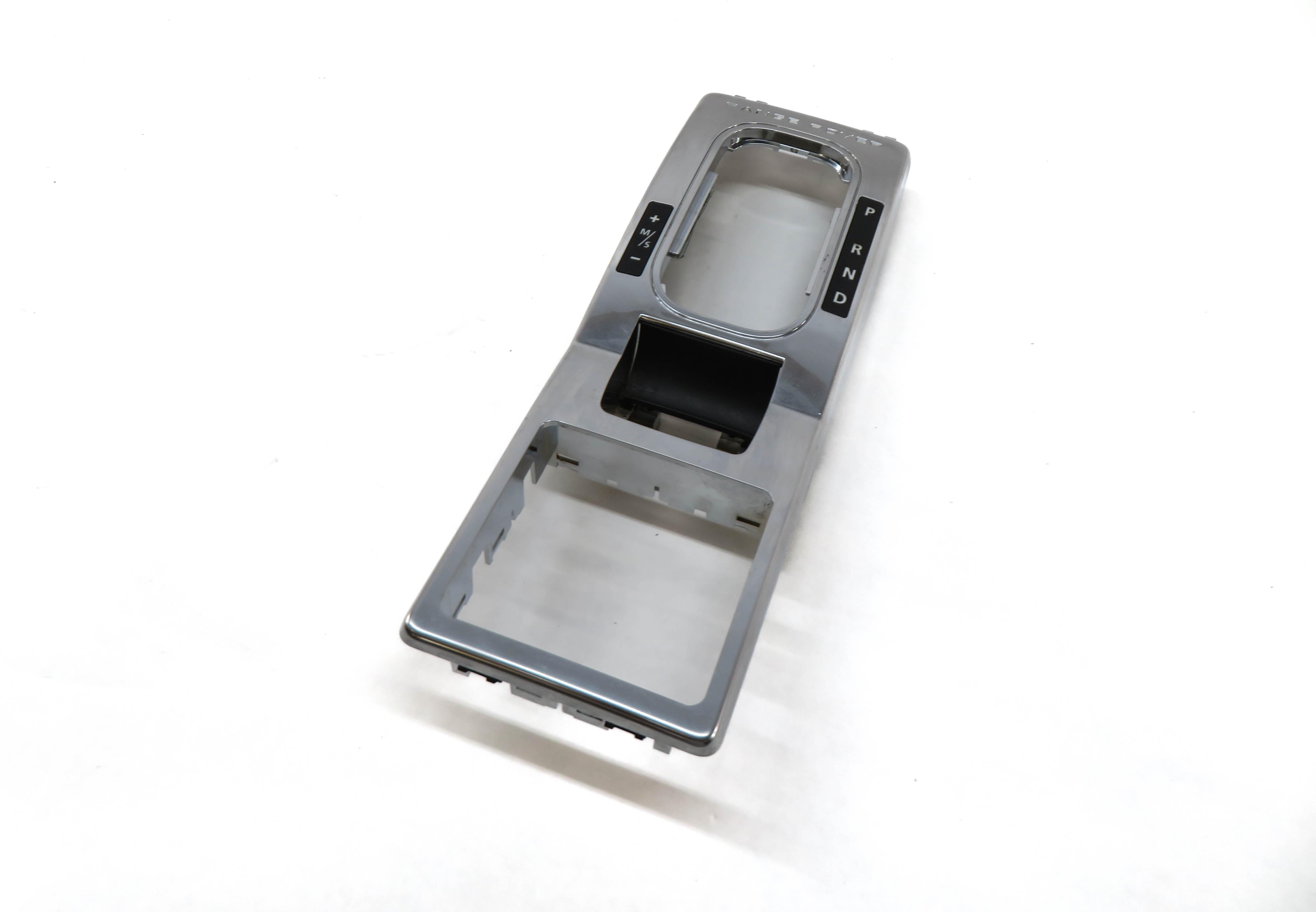 2012 RANGE ROVER SPORT (L320) FRONT CONSOLE GEAR SHIFT INDICATOR TRIM (SILVER) — exact item pictured