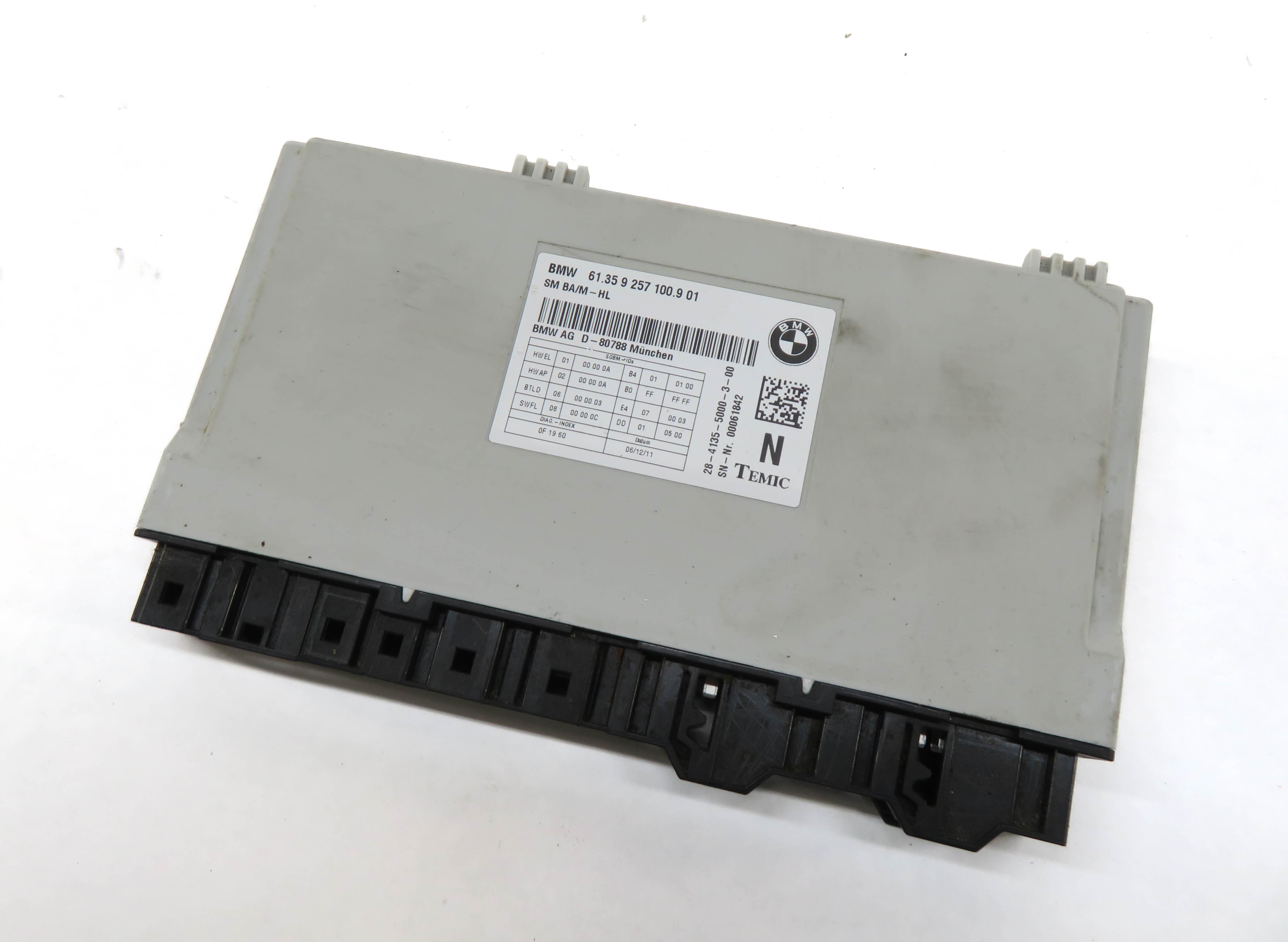 2010-2017 BMW 528i 535i 550i 650i 740i 750i (F01 F10) COMFORT MEMORY SEAT MODULE — exact item pictured
