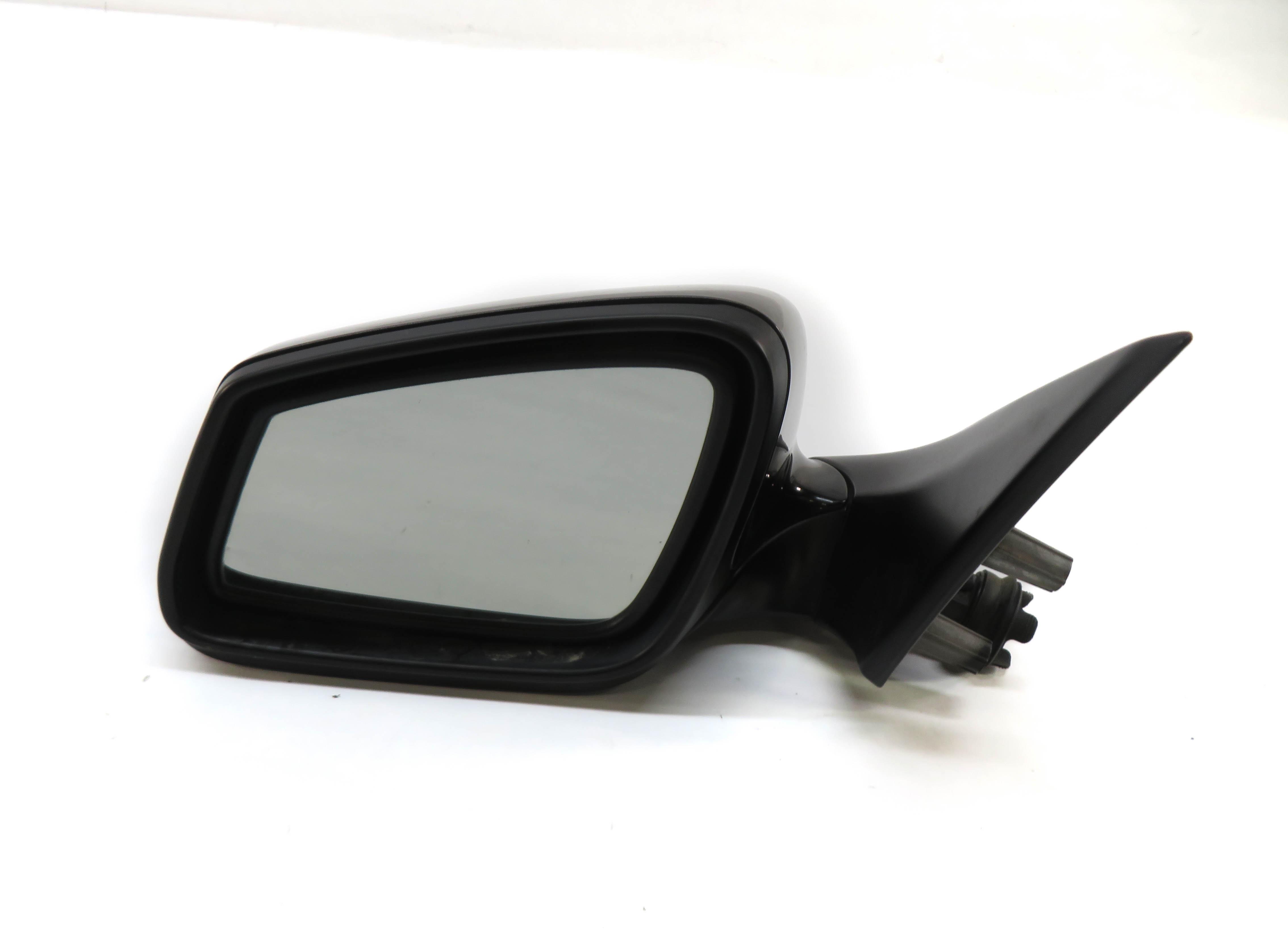 09-12 BMW 740i 750i 760i (F01) LEFT P-FOLD HEATED AUTODIM DOOR MIRROR (GREY) — exact item pictured