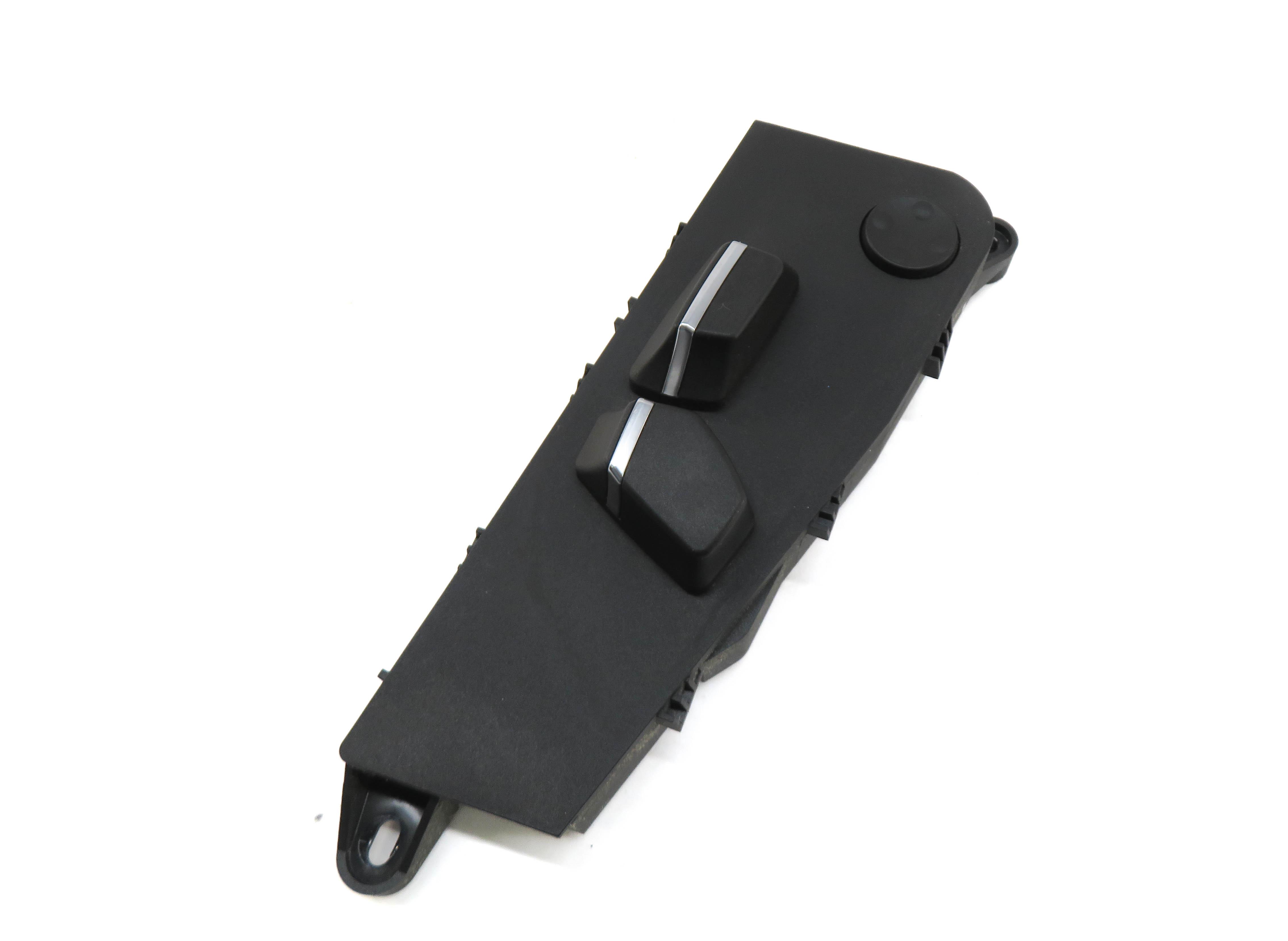 2012 BMW 740Li (F01) FRONT LEFT DRIVER SEAT ADJUST ADJUSTMENT SWITCH (BLACK) — exact item pictured