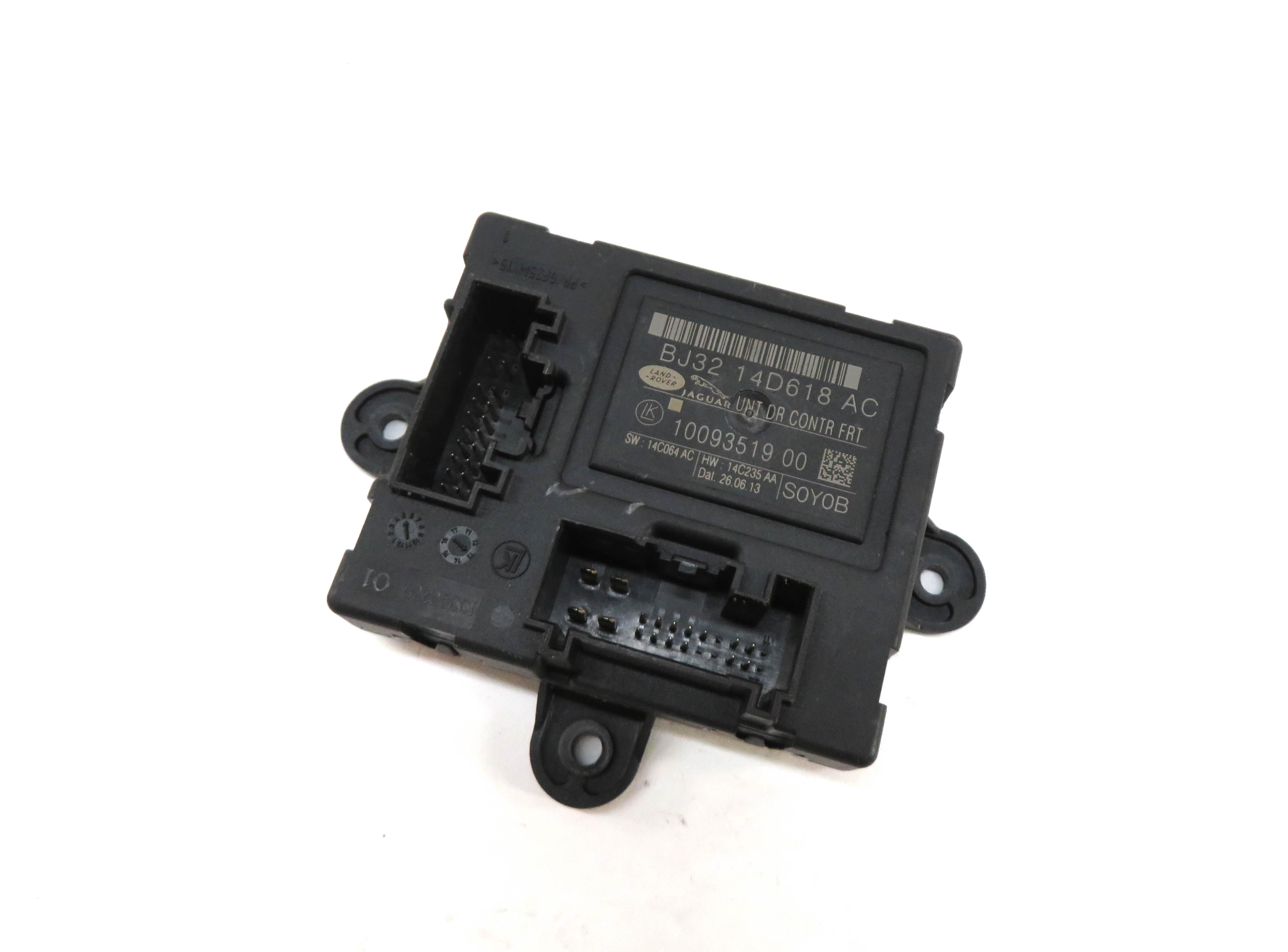 2013 RANGE ROVER EVOQUE (L538) LEFT FRONT DRIVER DOOR CONTROL MODULE — exact item pictured