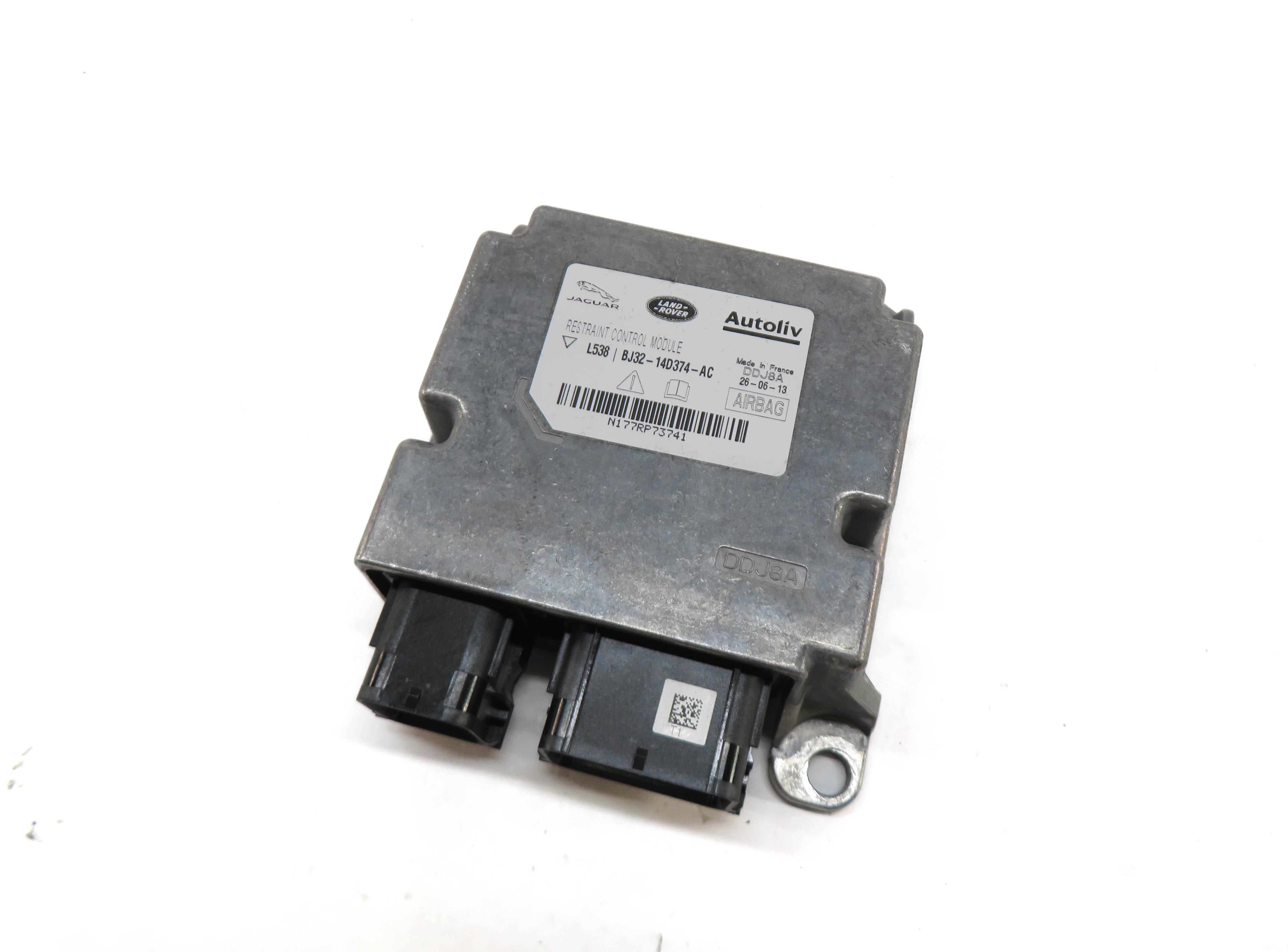 2012-2013 RANGE ROVER EVOQUE (L538) SRS BAG CONTROL MODULE — exact item pictured
