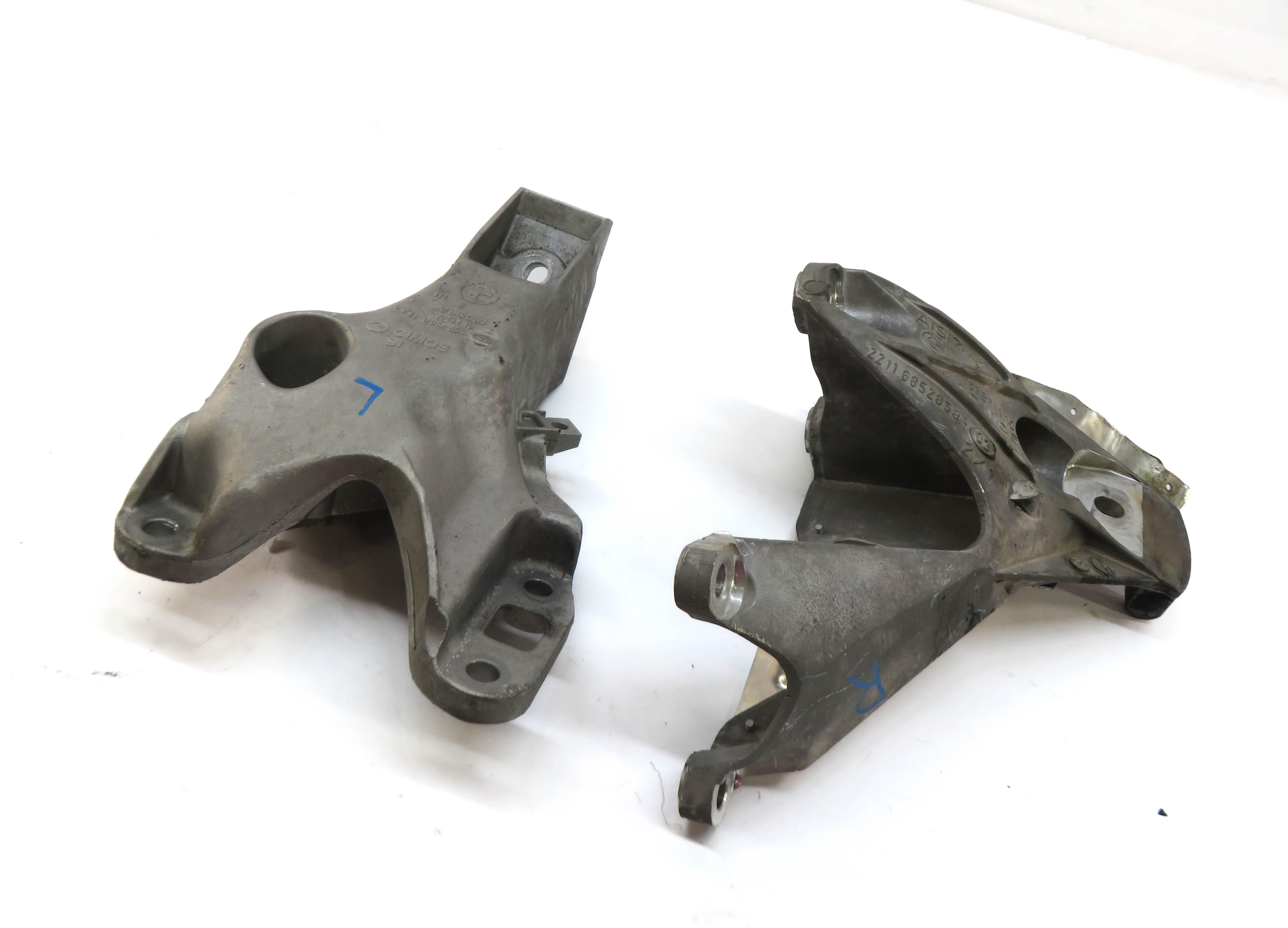 2015 BMW X5 (F15) 3.0L N55 TURBO ENGINE LEFT & RIGHT MOTOR MOUNT BRACKET SET-2 — exact item pictured