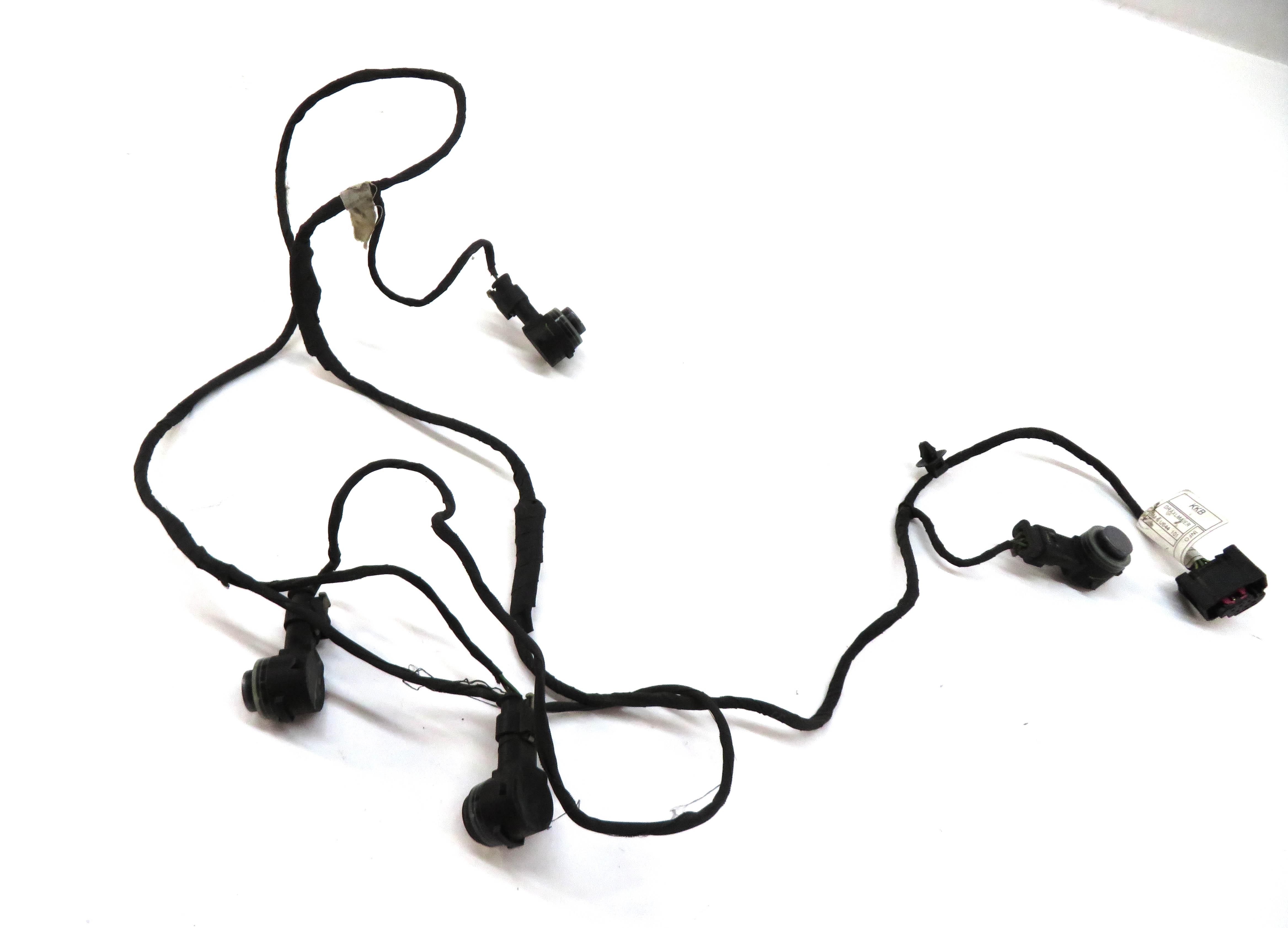 2015 BMW X5 (F15) REAR PDC PARK DISTANCE SENSOR SET w/ HARNESS (SPACE GRAY A52) — exact item pictured
