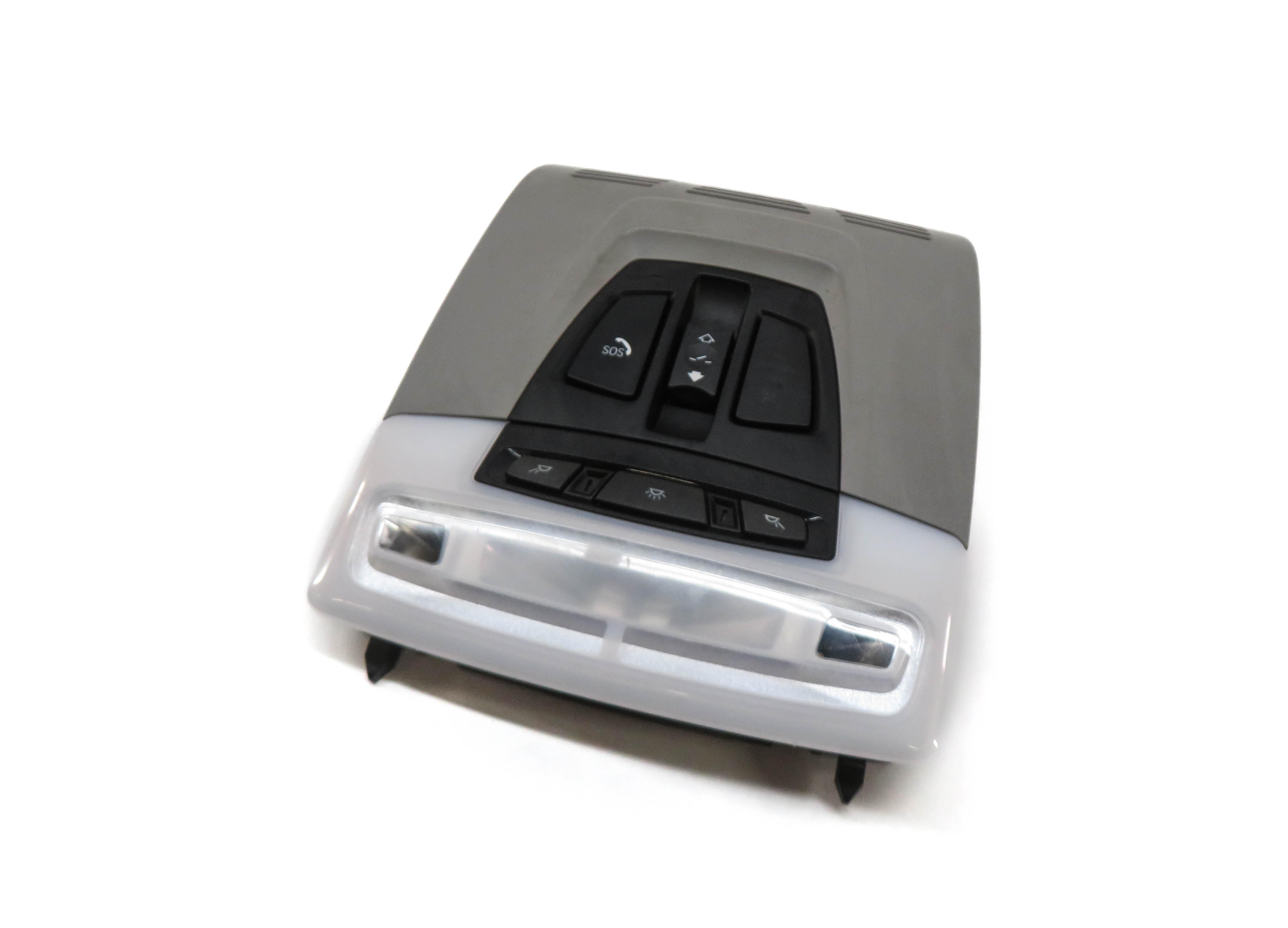 2015 BMW X5 (F15) FRONT DOMELIGHT MAP READING COURTESY DOME LIGHT LAMP (GRAY) — exact item pictured